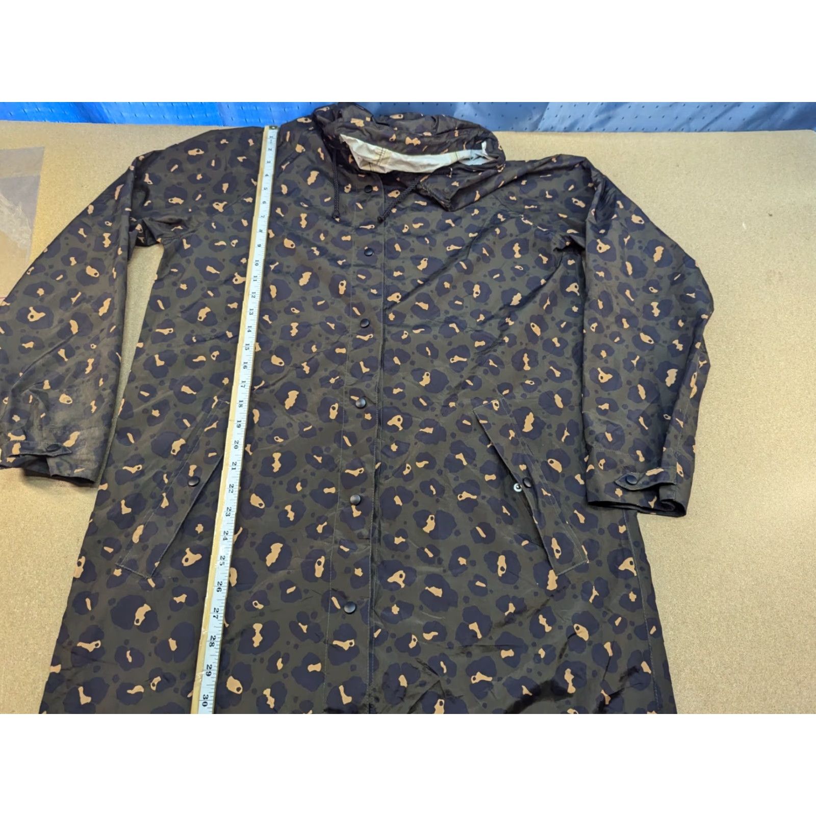 Vintage Beck Sondergaard Parka Rain Jacket Womens Size S Taped Seams Waterproof Black Polyester Nylon Long Sleeve Button Casual Travel Size S / US 4 / IT 40 - 5 Thumbnail