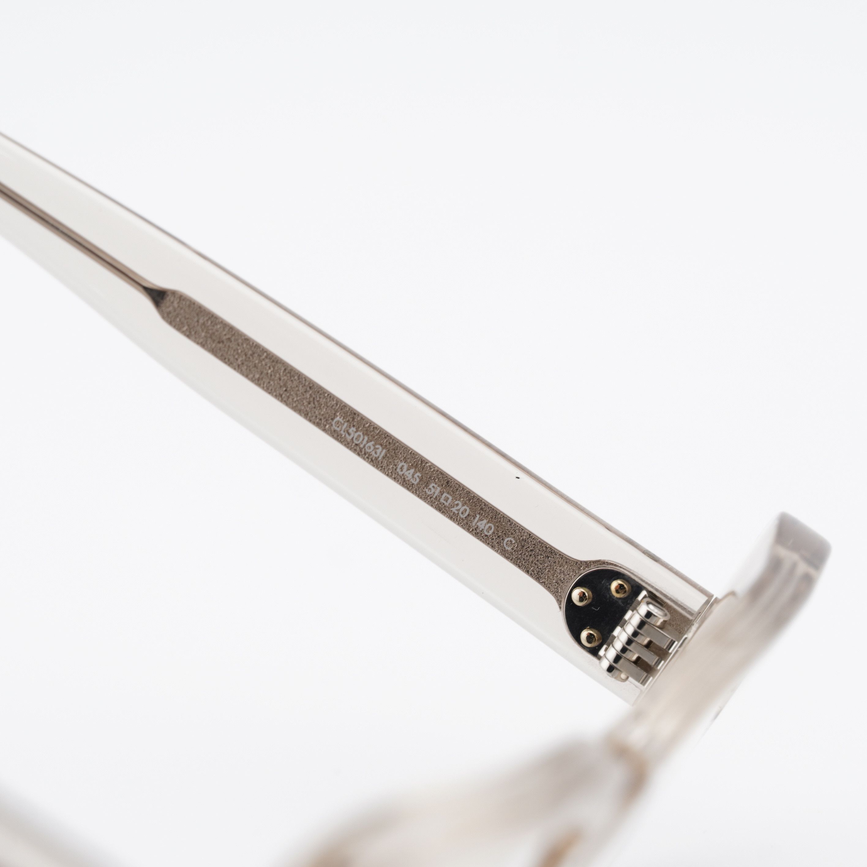 Celine Celine CL50163I 045 Eyeglasses Transparent Beige 51mm Square Size ONE SIZE - 8 Thumbnail