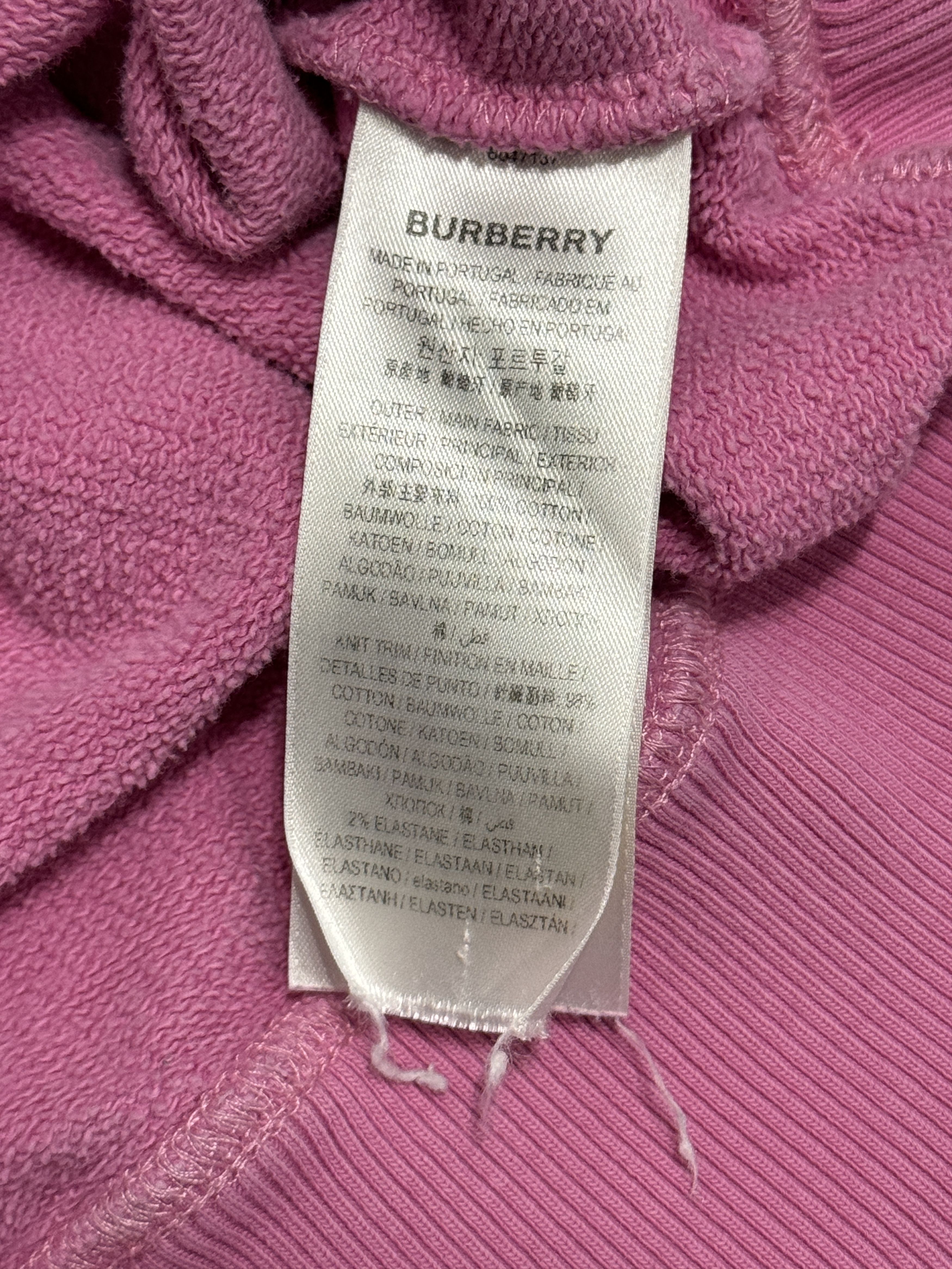Burberry Burberry Fairhall pink sweatshirt Size S / US 4 / IT 40 - 6 Thumbnail