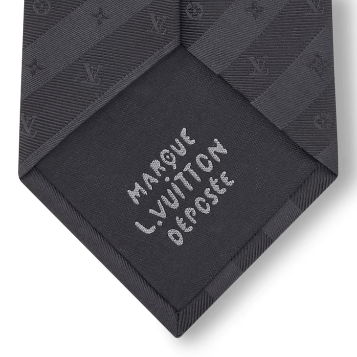 Louis Vuitton Monogram Stripy Tie Size ONE SIZE - 4 Thumbnail