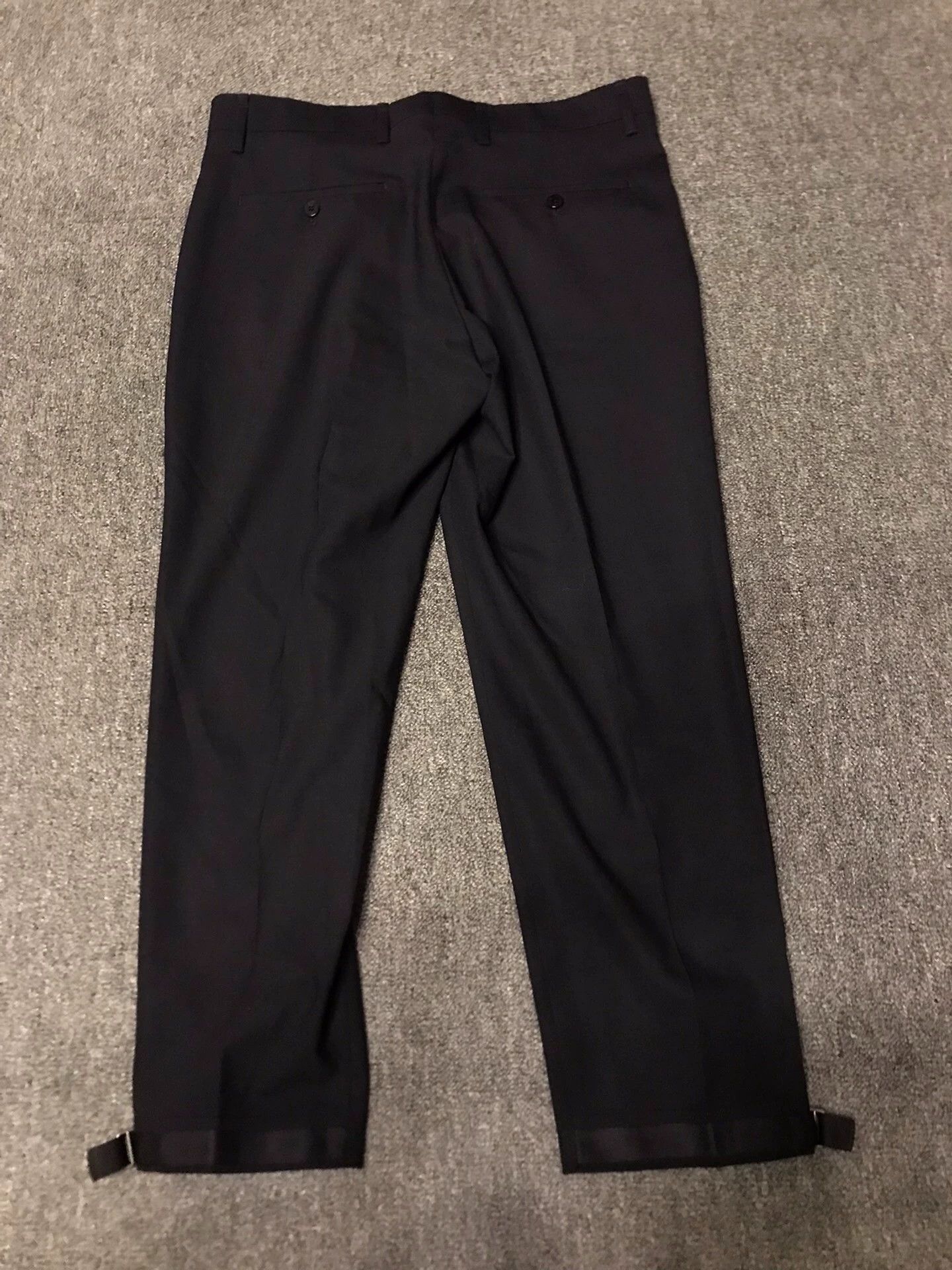 Neil Barrett Neil Barrett Straight Wool Blend Black 50 Hem Lock Size US 34 / EU 50 - 2 Thumbnail