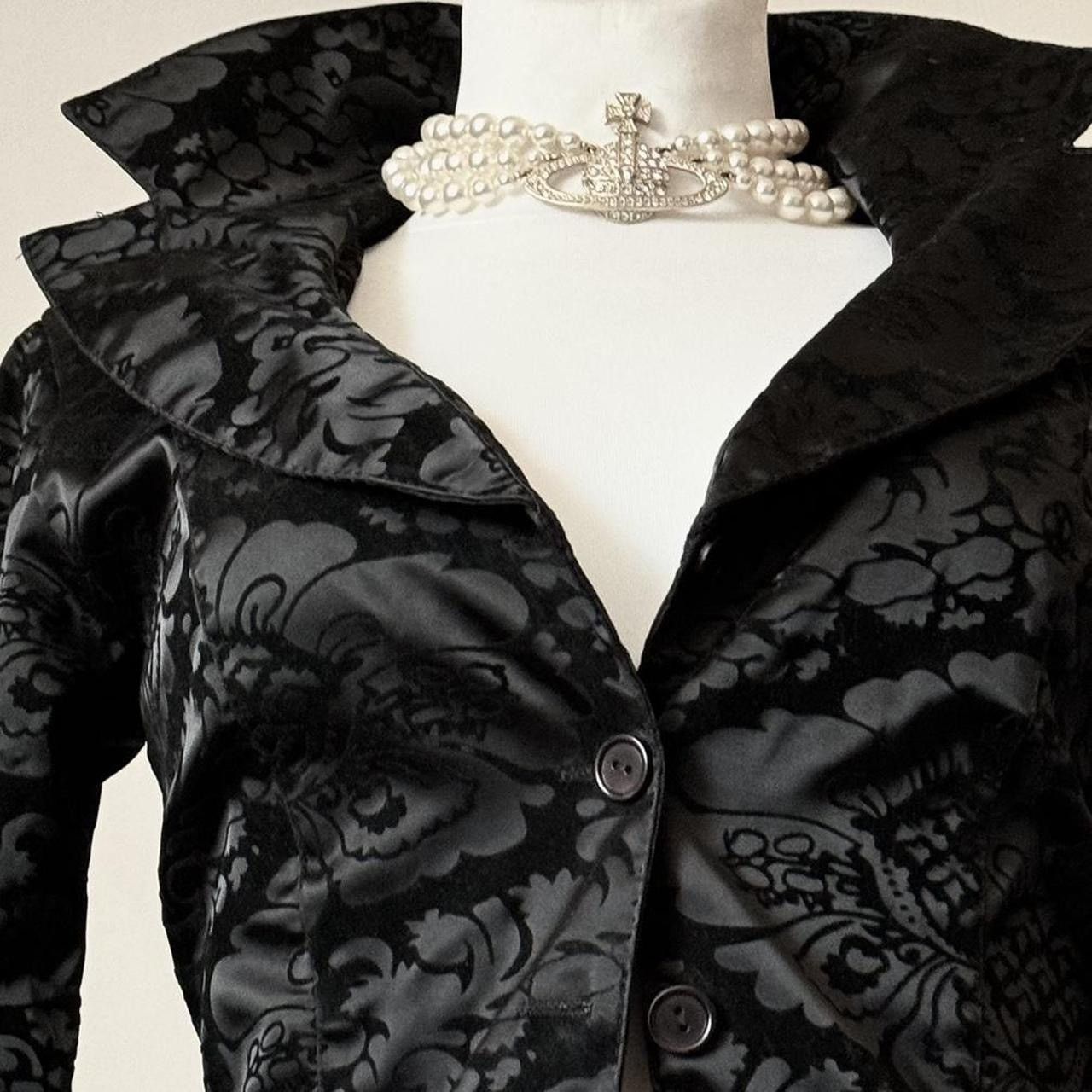Vintage Gorgeous gothic avant - garde Victorian set suit Size S / US 4 / IT 40 - 8 Thumbnail