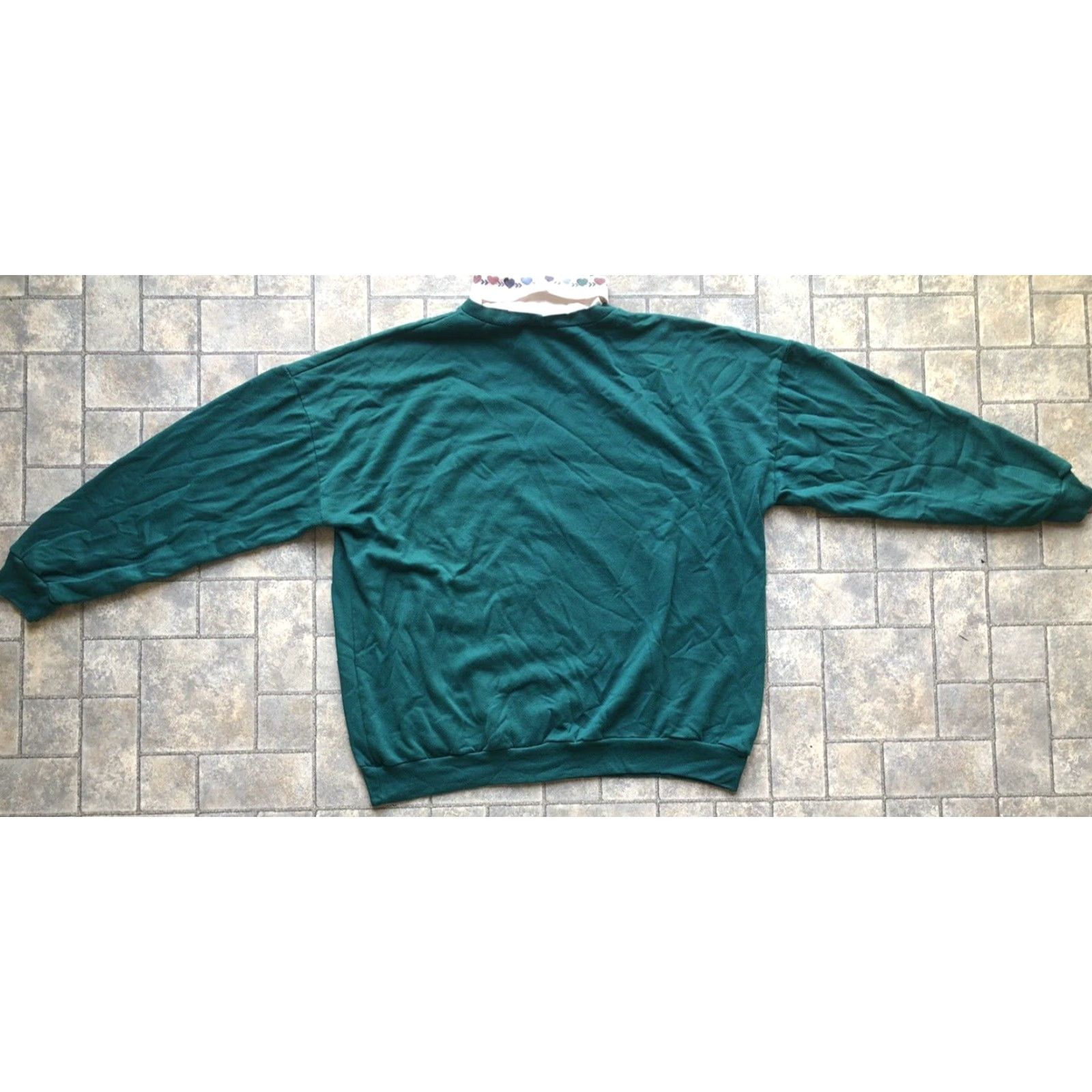 Vintage VINTAGE Act 3 Pullover Sweater Women’s Size L Made In The USA Turtleneck Letters Size L / US 10 / IT 46 - 2 Thumbnail