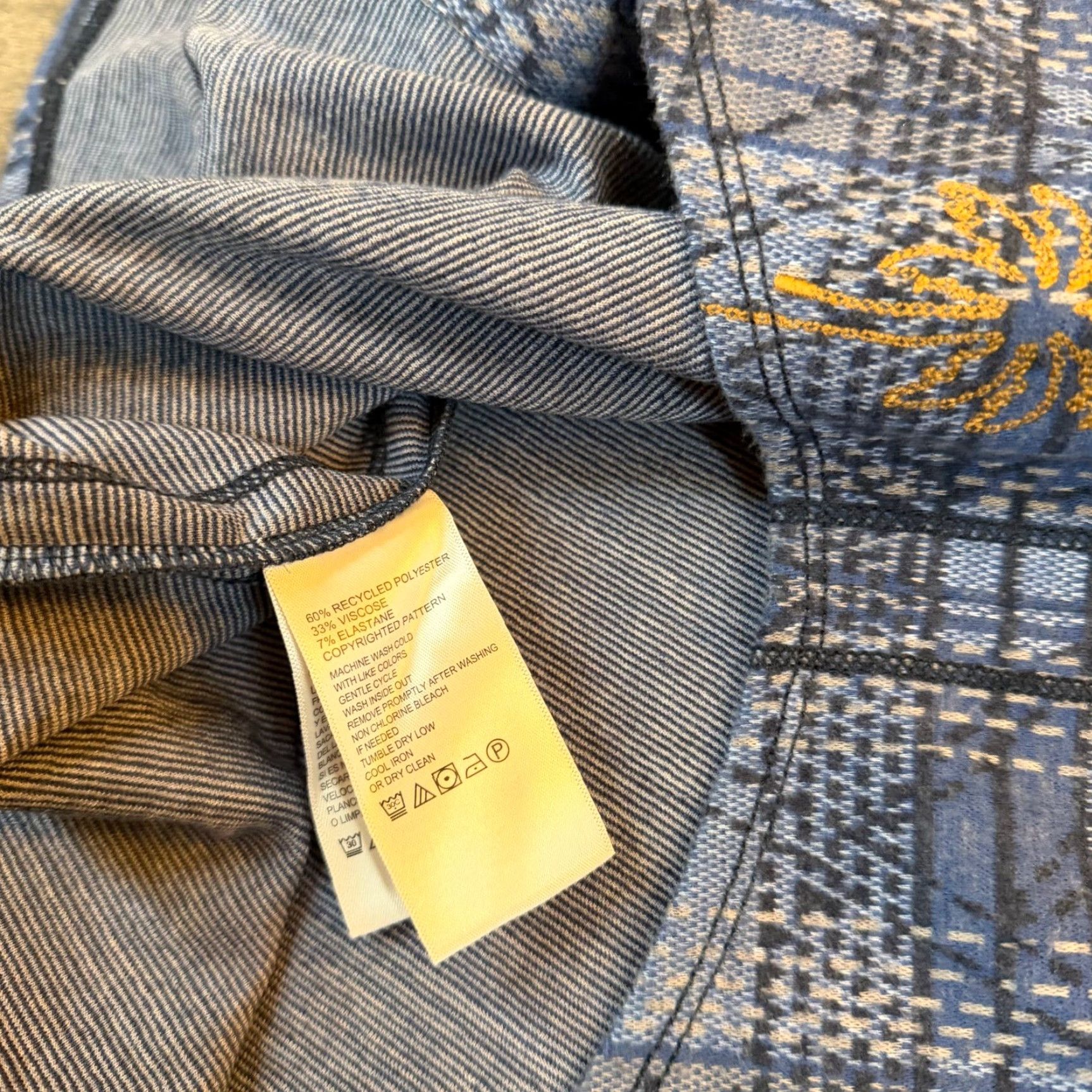 Tommy Bahama Tommy Bahama Indigo Palms Plaid Shirt Button-Up Blue Mens Medium NWT Long Sleeve Casual Beach Resort Pocketed Size US M / EU 48-50 / 2 - 7 Thumbnail