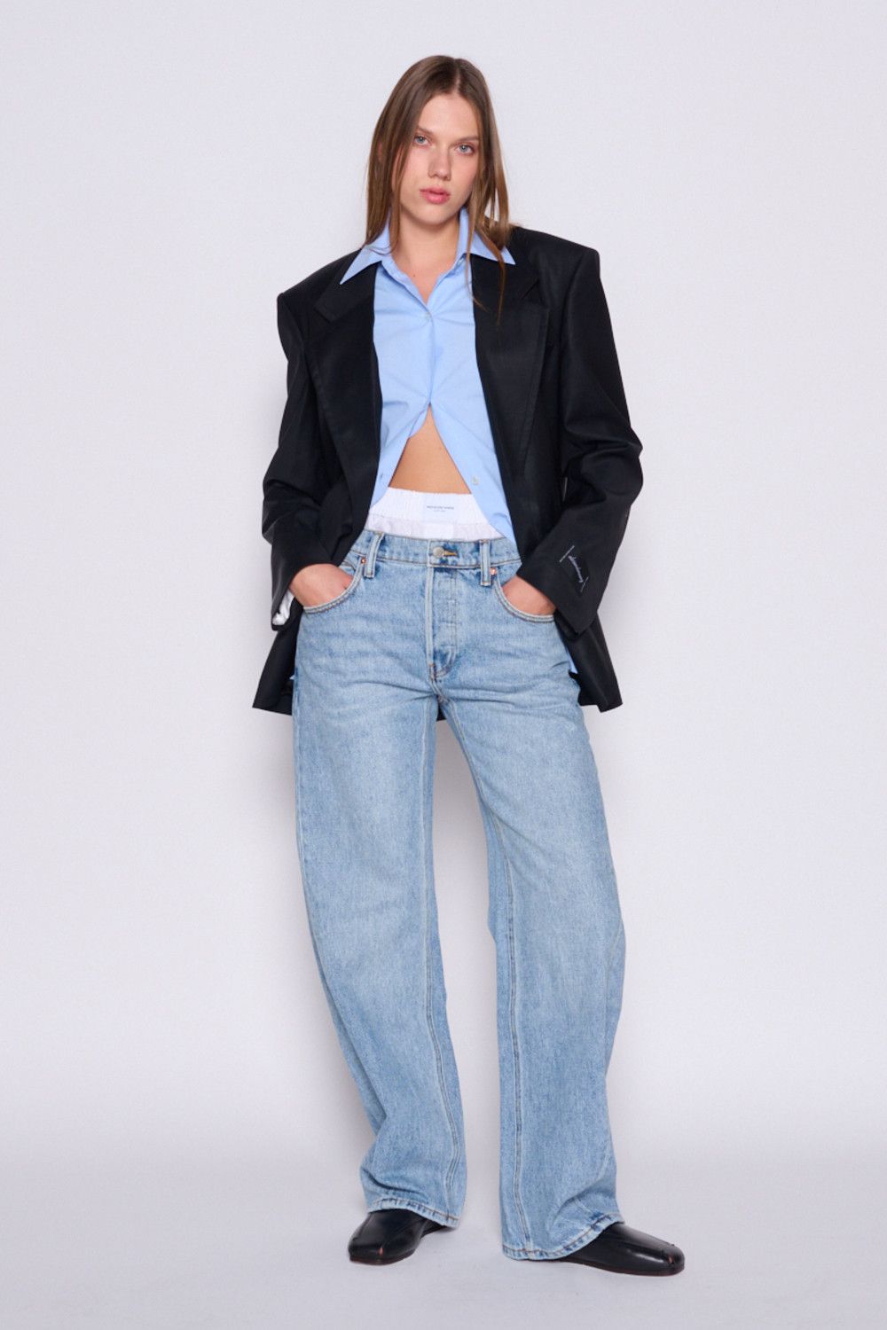 Alexander Wang o1s22i1n0225 Jeans in Blue Size 27" / US 4 / IT 40 - 1 Thumbnail