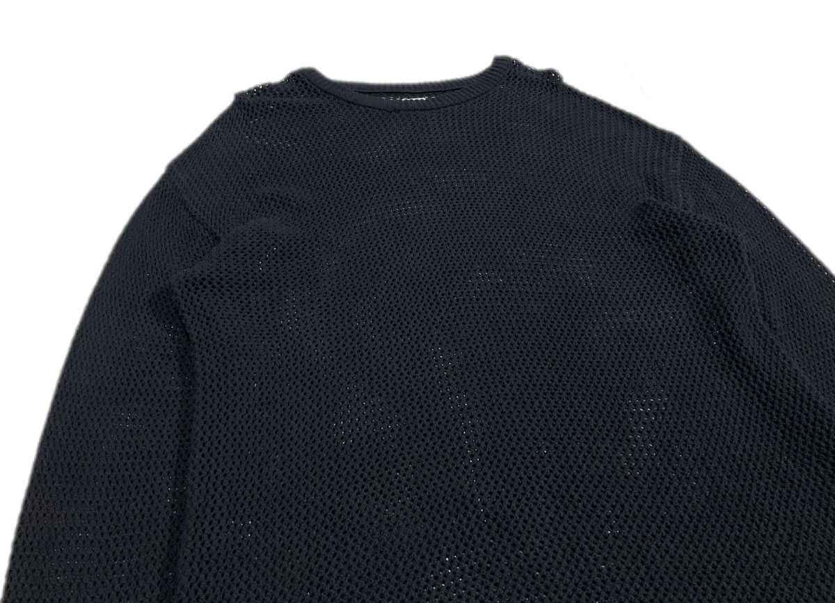 Hysteric Glamour × Japanese Brand × Seditionaries 🔥Sick Y2K Japanese CPCM Mesh Knit Long Sleeve Oversized Size US XL / EU 56 / 4 - 2 Thumbnail