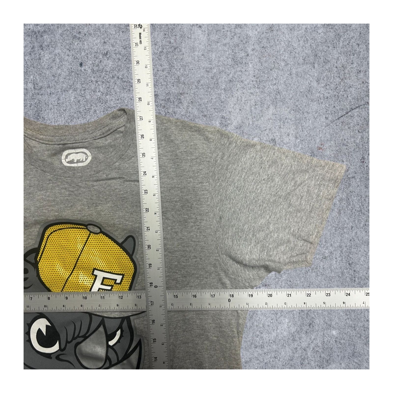 Vintage Ecko Unlt. Rhino Shirt Yellow Medium Size US M / EU 48-50 / 2 - 4 Thumbnail