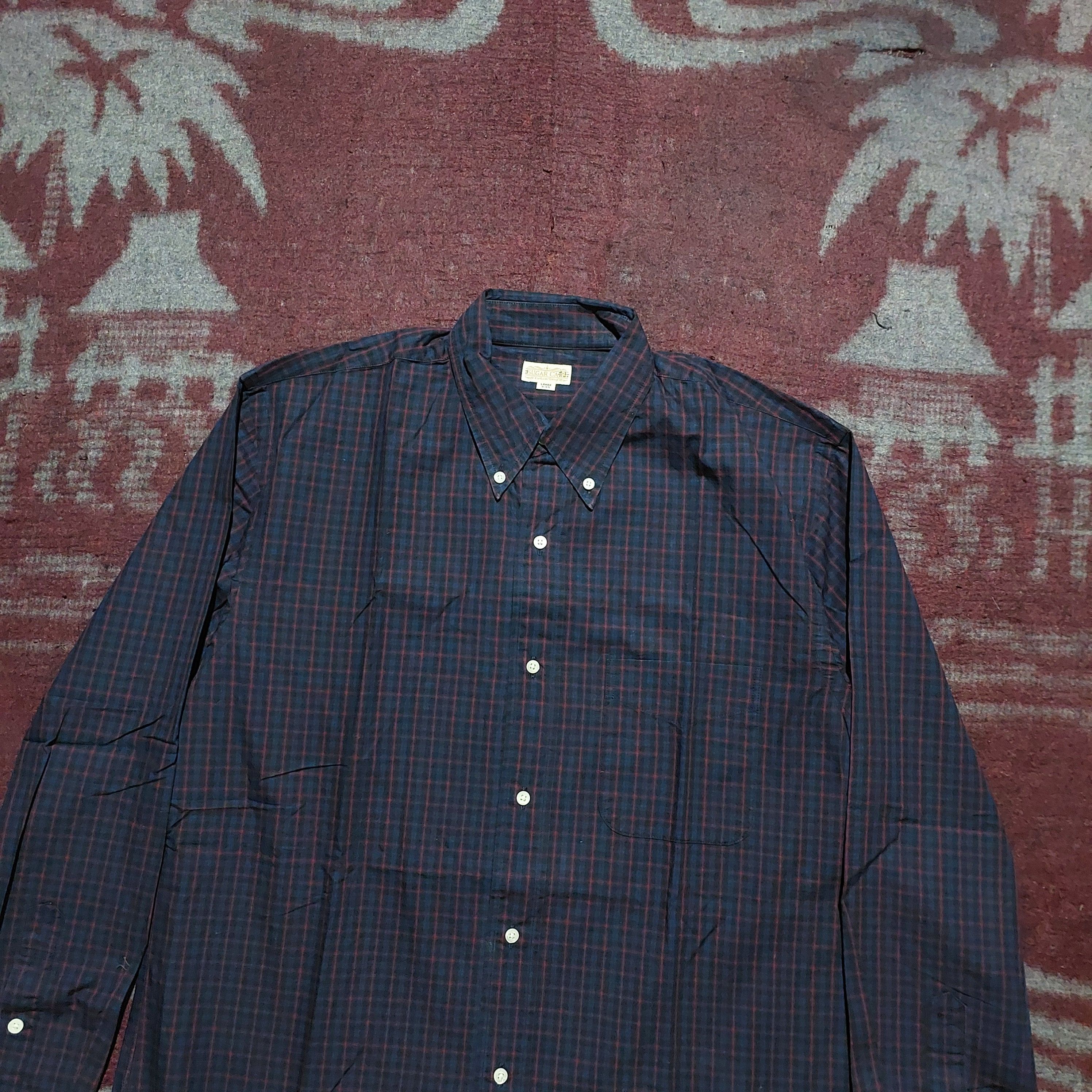 Sugar Cane Sugar Cane plaid L/s shirt Size US L / EU 52-54 / 3 - 2 Thumbnail