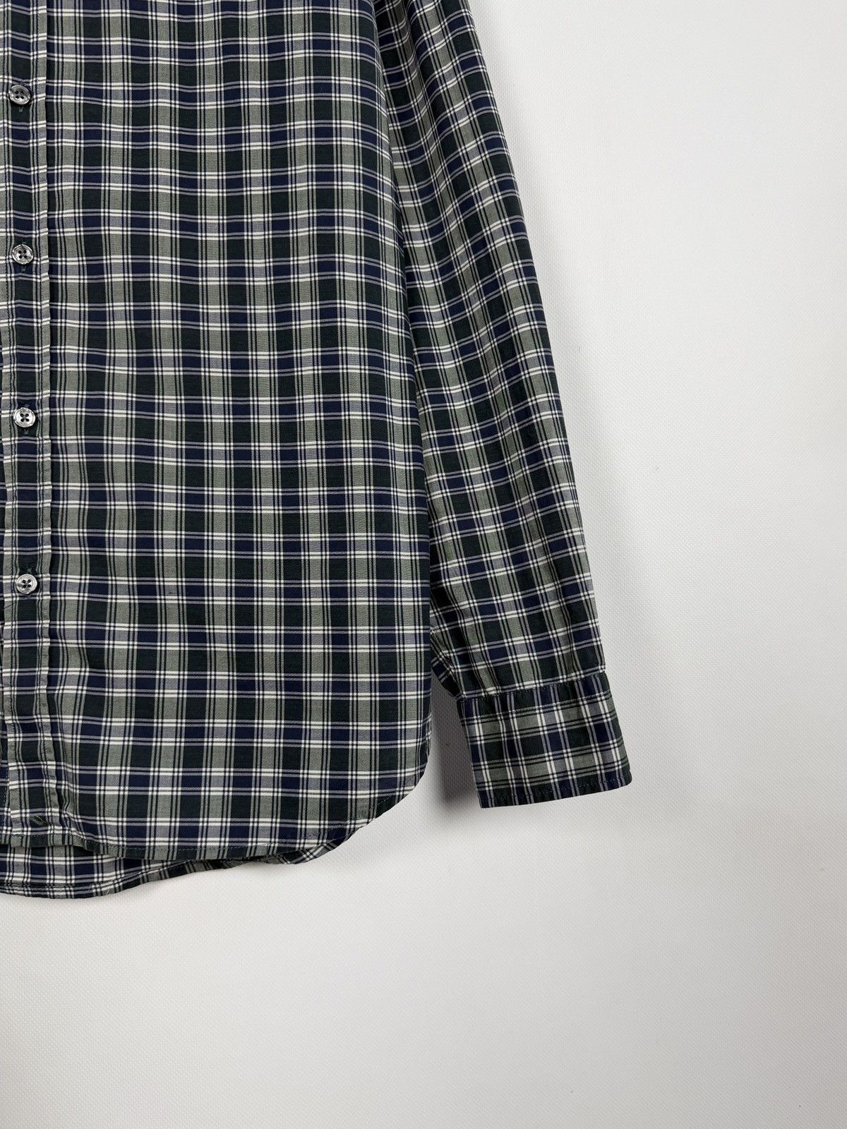 Lacoste Lacoste Long Sleeve Plaid Shirt Button Up Slim Fit Size M Size US M / EU 48-50 / 2 - 5 Thumbnail