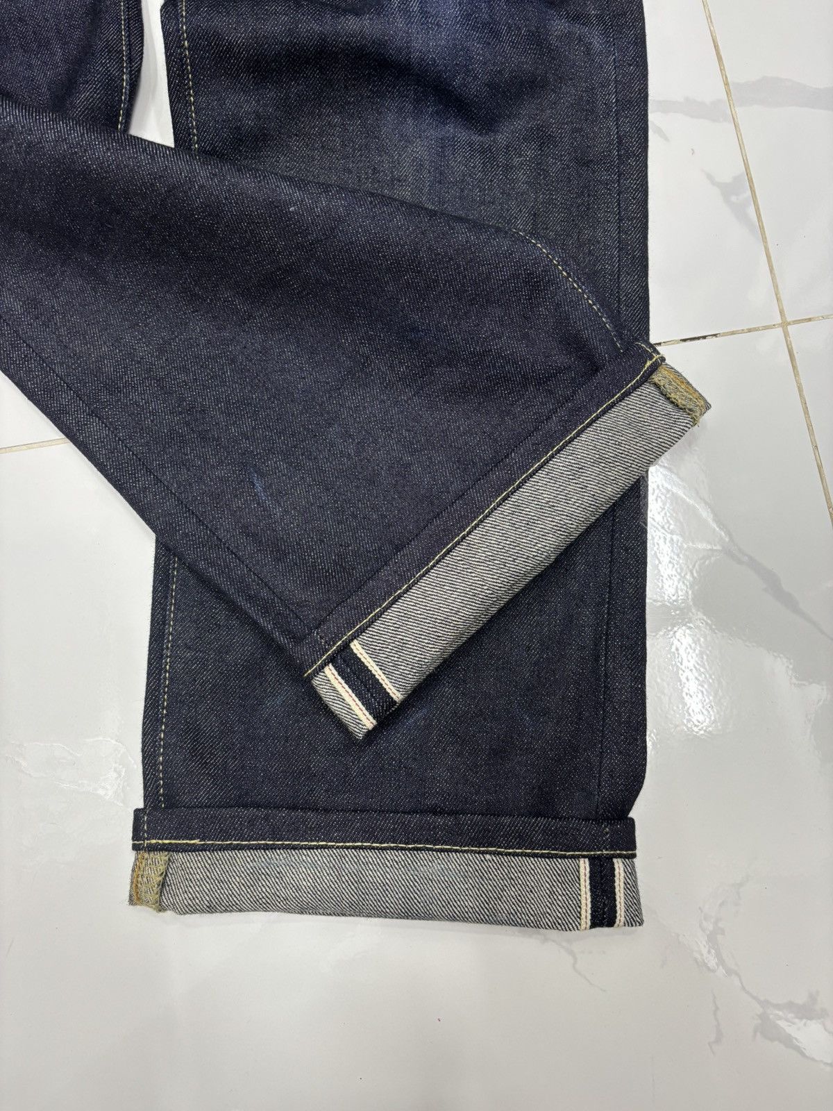 Undercover × Uniqlo NOS🔥UNIQLO JAPAN SELVEDGE BLUE DENIM JEANS UNDERCOVER STYLE Size US 30 / EU 46 - 9 Thumbnail