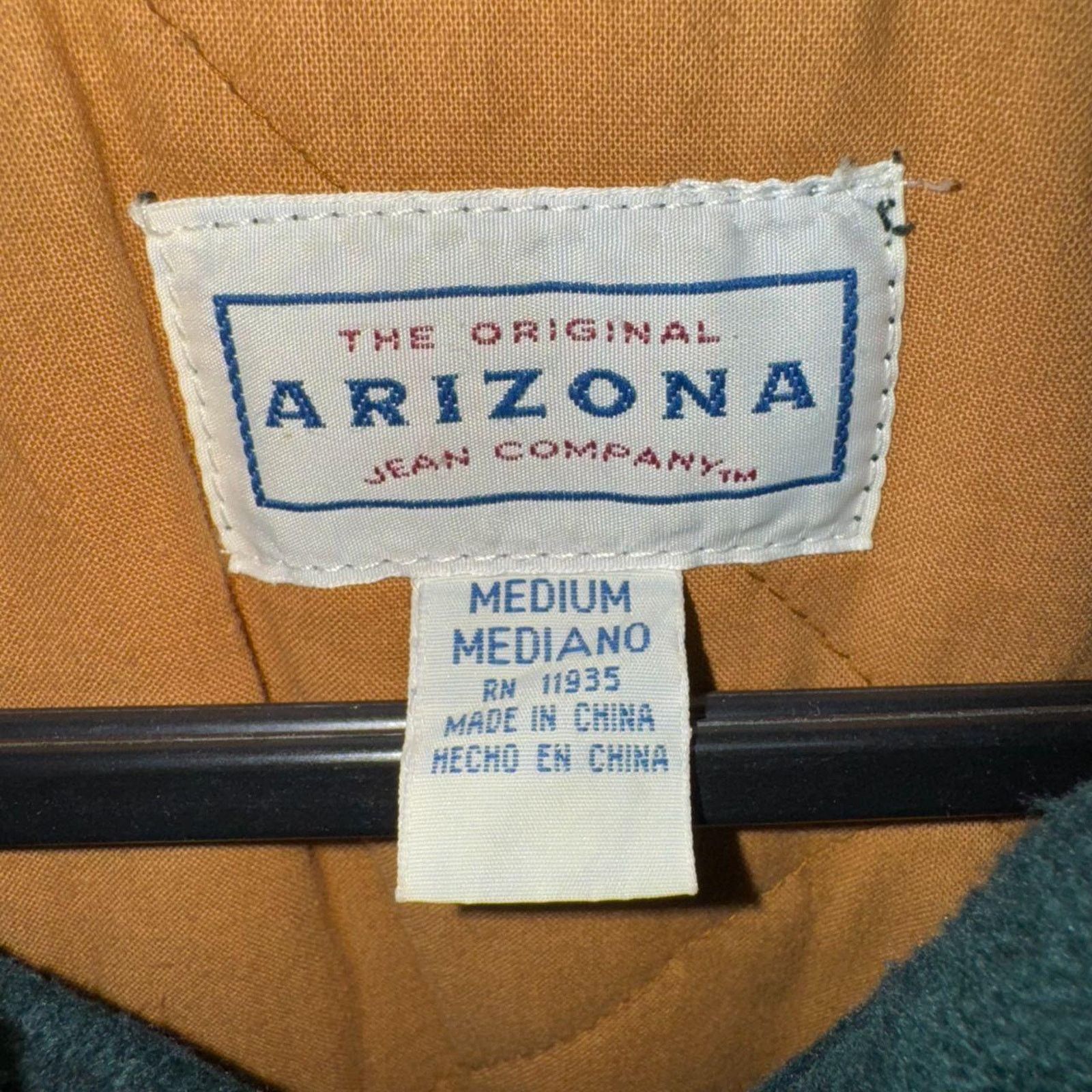 Arizona Jean Co. Vintage y2k arizona jeans 90s embroidered lettermans jacket Size US M / EU 48-50 / 2 - 3 Thumbnail