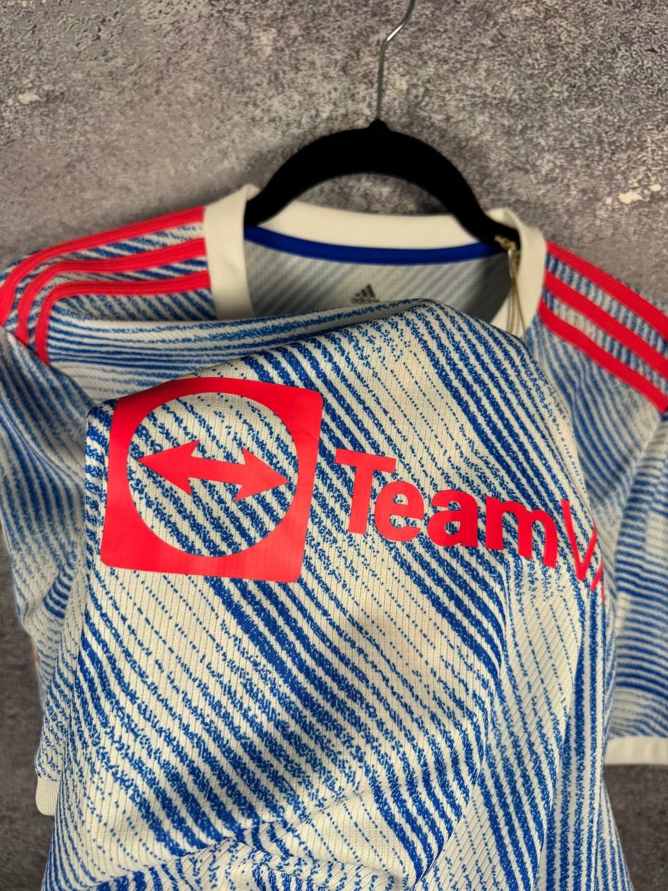 Adidas NWT CAVANI Manchester United 2020/21 Third Adidas Jersey Size US L / EU 52-54 / 3 - 15 Thumbnail