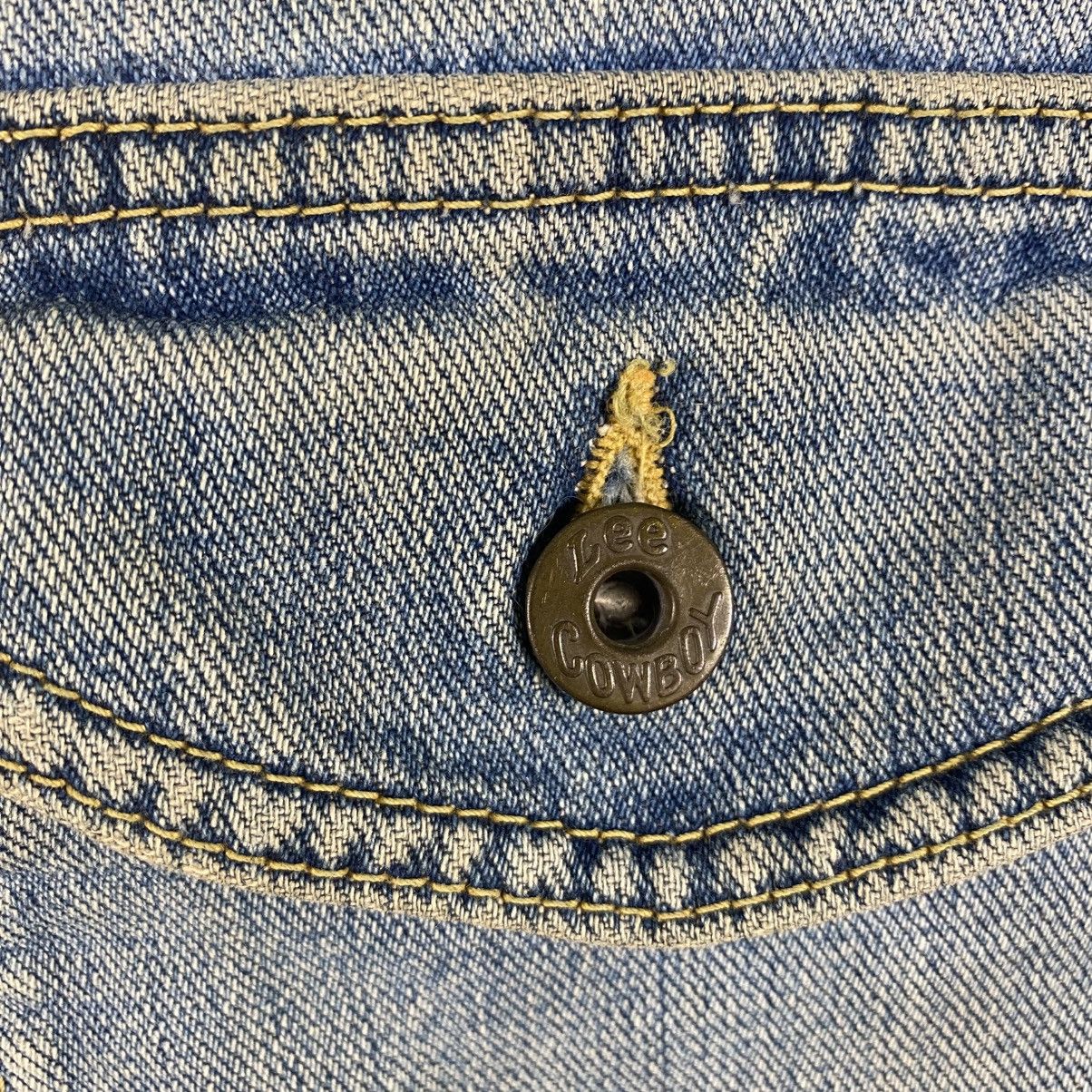 Lee × Levi's Vintage Clothing × Vintage Vintage 90s Lee Cowboy Left Hand Denim Jacket Sanforized Size US M / EU 48-50 / 2 - 9 Thumbnail