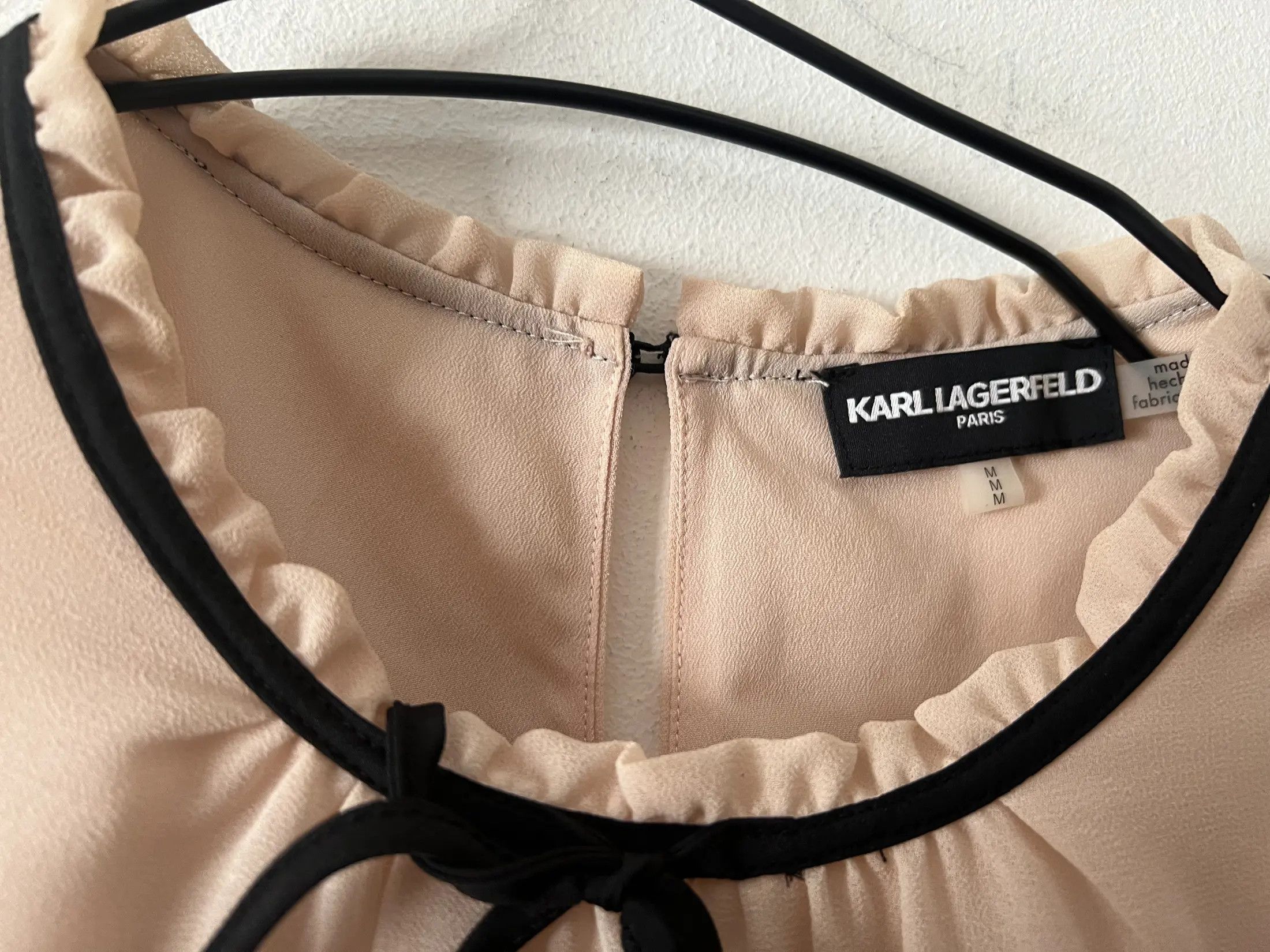 Karl Lagerfeld Blouse trim double layer Size M / US 6-8 / IT 42-44 - 6 Thumbnail