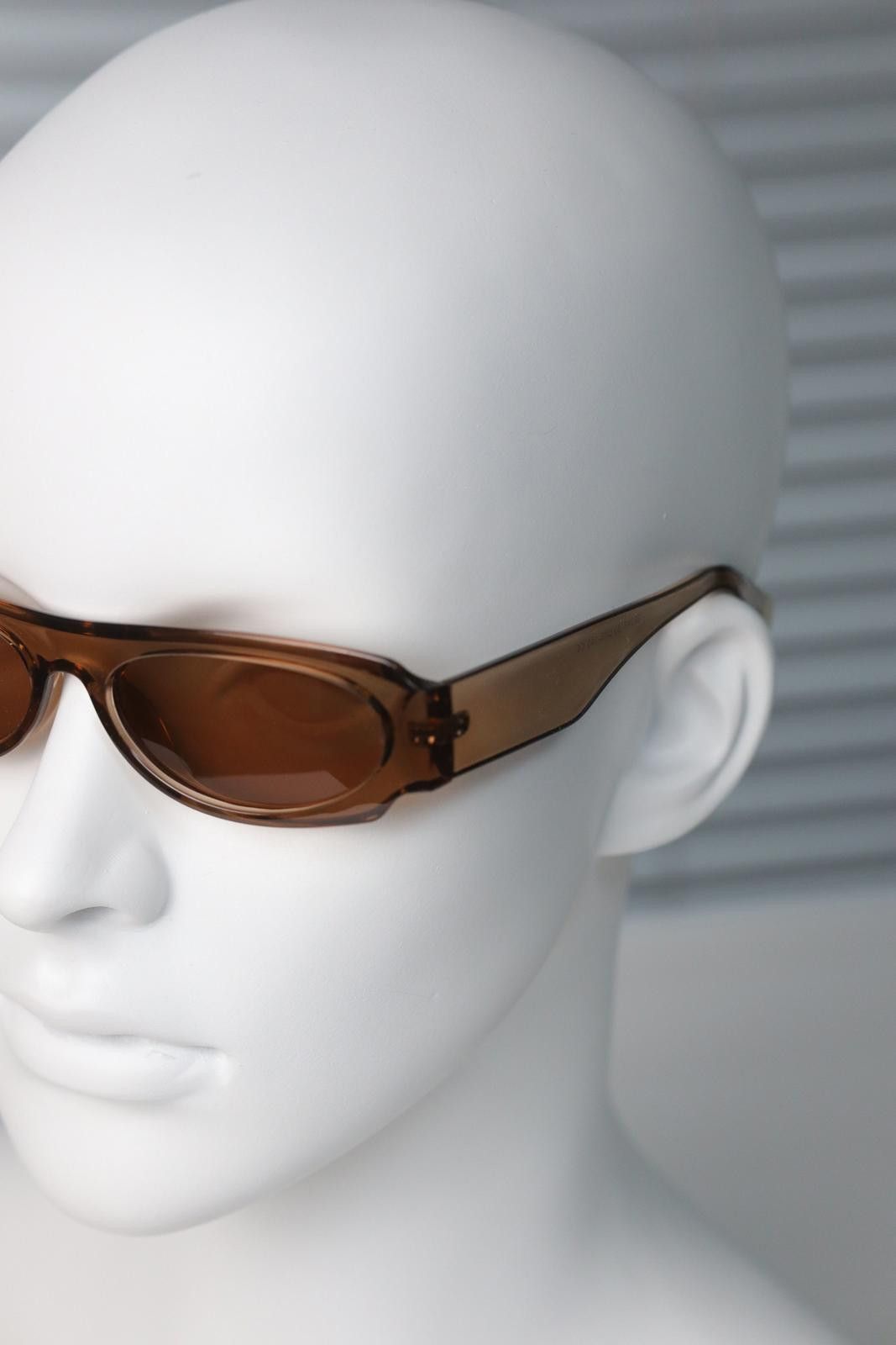 Other Vtg Y2k Avant Garde Round Sunglasses Jelly Pink Unisex OS Size ONE SIZE - 7 Thumbnail