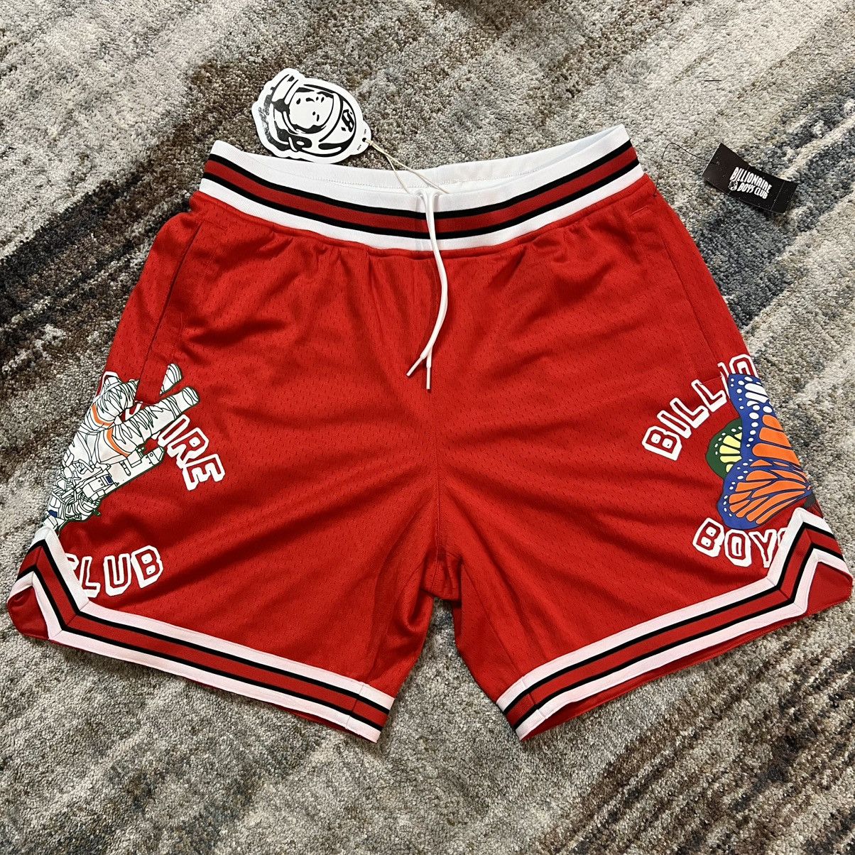 Billionaire Boys Club NEW Billionaire Boys Club Red Mesh Float Shorts Size US 38 / EU 54 - 2 Thumbnail
