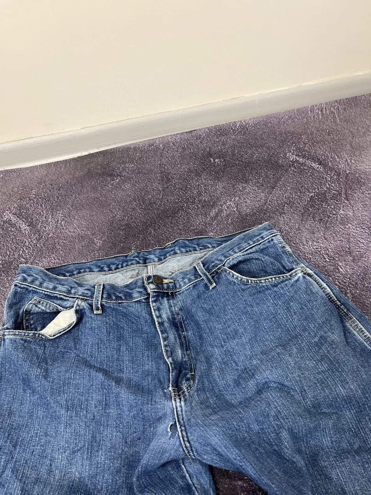 Dickies × Vintage Vintage Dickies Y2K Blue Denim American Hype Baggy Jeans Size US 36 / EU 52 - 10 Thumbnail