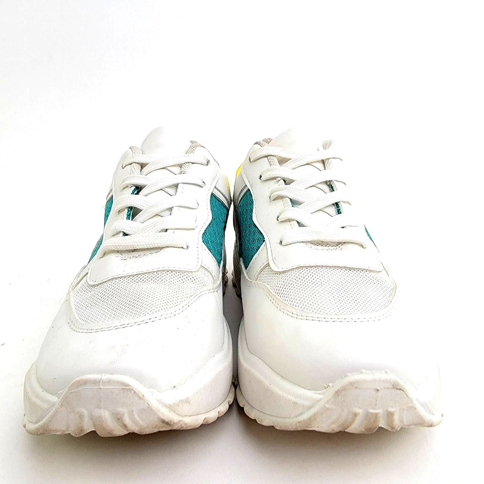 Steve Madden Steve Madde White Pastel Chunky Platform Lug Bottom Sneakers Size US 9 / IT 39 - 6 Thumbnail