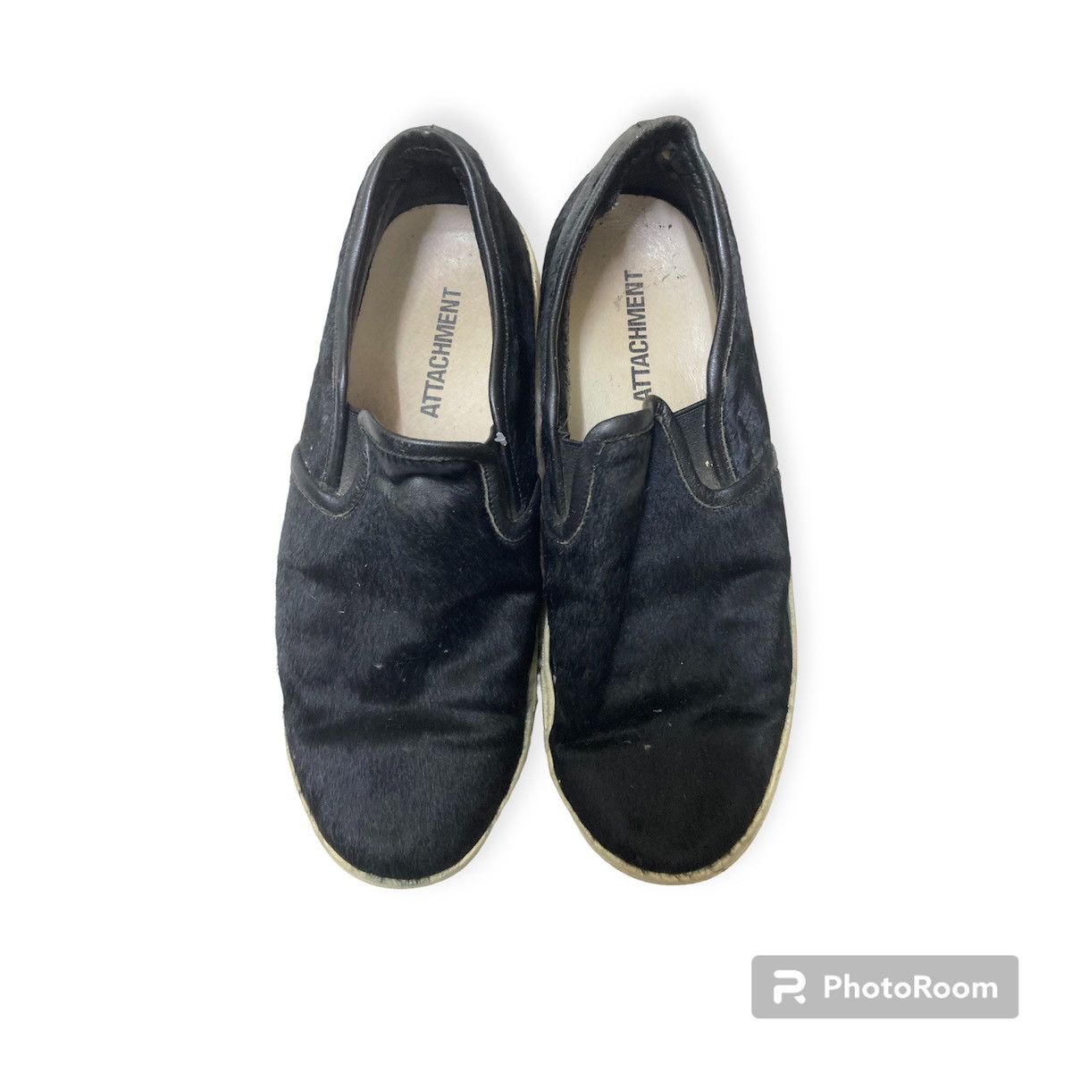 Attachment × Japanese Brand × Kazuyuki Kumagai Attachment Attachment Kazuyuki Kumagai Slip On Shoes Goat US7.5 41 Size US 8 / EU 41 - 8 Thumbnail