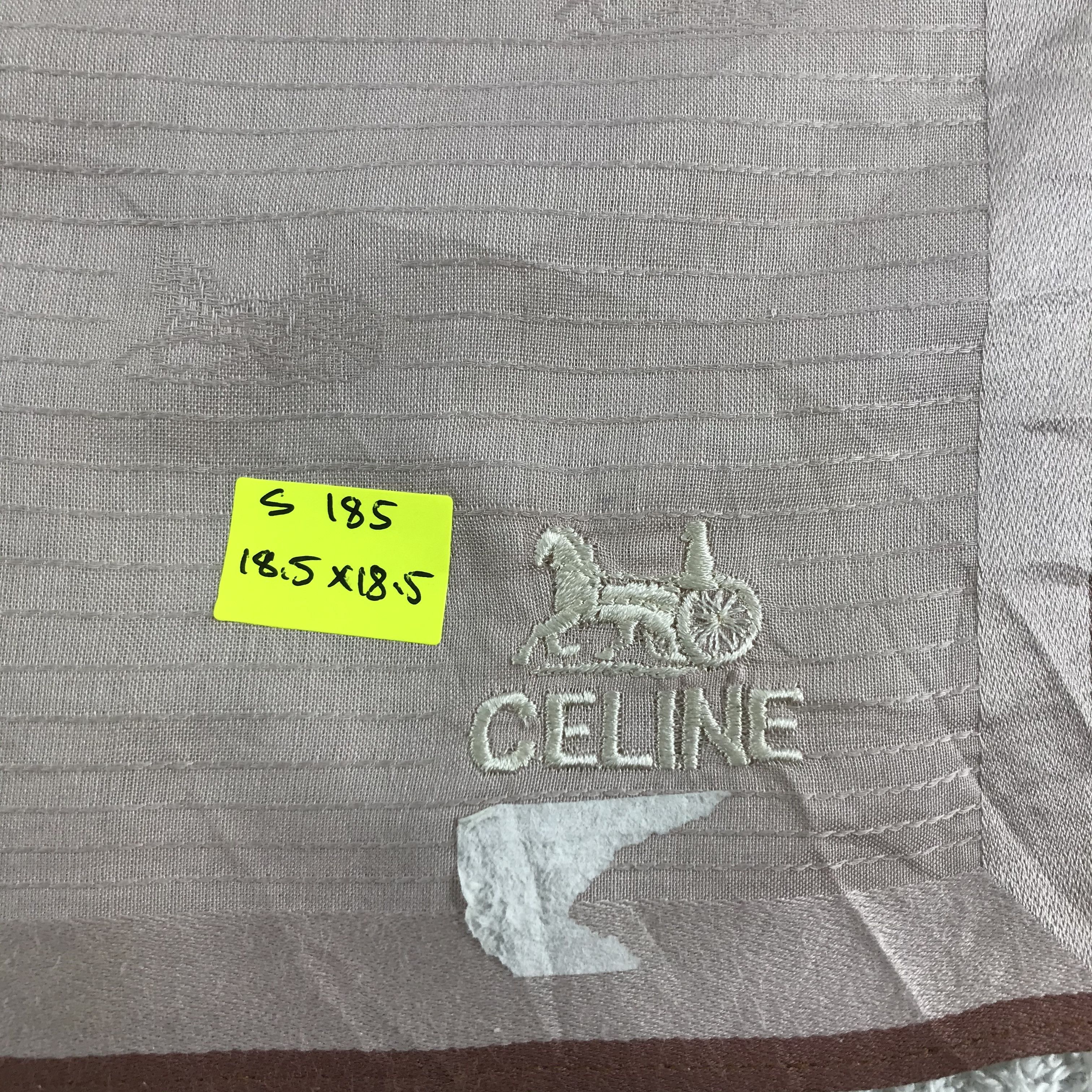 Celine × Vintage Celine Bandana / Handkerchief / Neckerchief - S185 Size ONE SIZE - 5 Thumbnail
