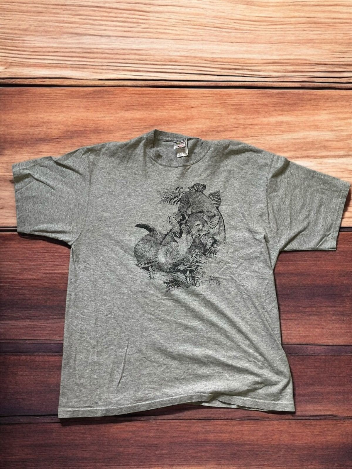 Fruit Of The Loom Moutain Lion Graphic T Size US XL / EU 56 / 4 - 1 Thumbnail