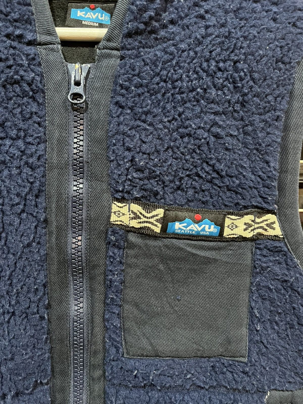 KAVU Kavu Navajo Fleece Vest Jacket Logo Size US M / EU 48-50 / 2 - 3 Thumbnail