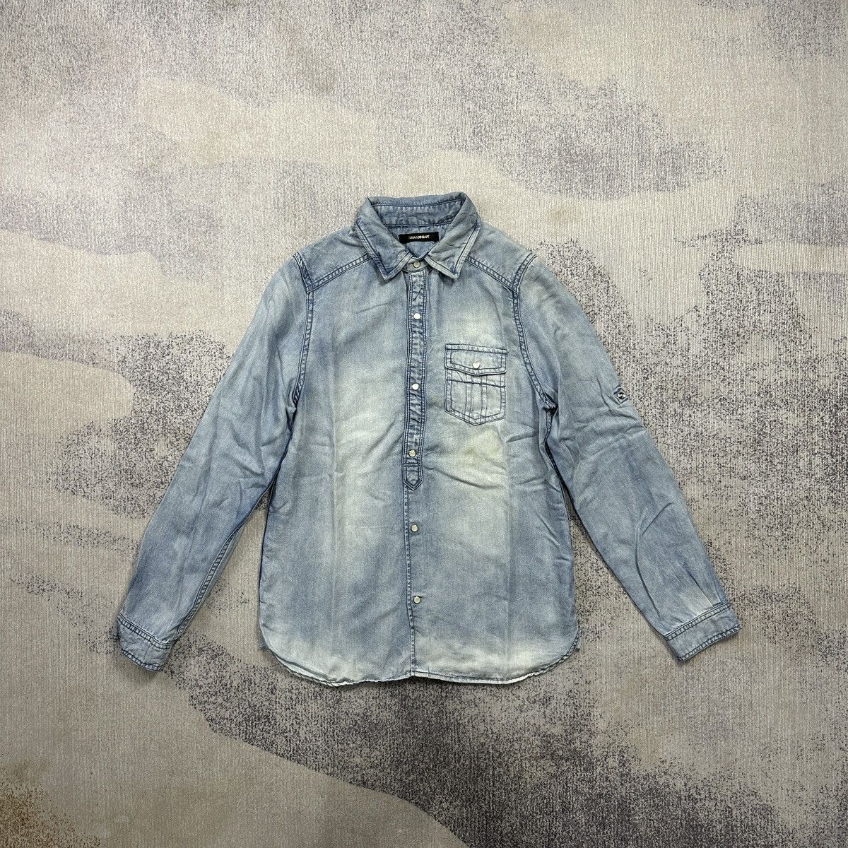 Tornado Mart Tornado mart shirt blue denim Size US S / EU 44-46 / 1 - 1 Thumbnail