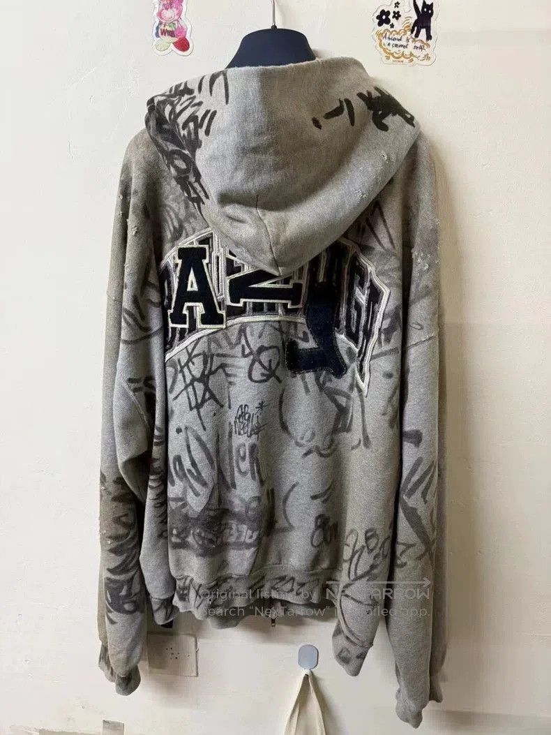 Balenciaga Balenciaga Manchester United Gray Jacket. Size US M / EU 48-50 / 2 - 2 Thumbnail