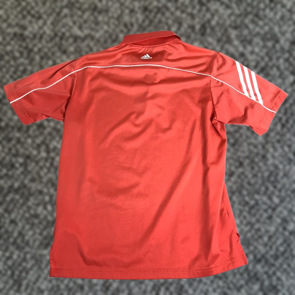 Adidas Adidas Polo Shirt Mens Small Pink Short Sleeve Golf Climacool Polyester J106 Size US S / EU 44-46 / 1 - 1 Thumbnail