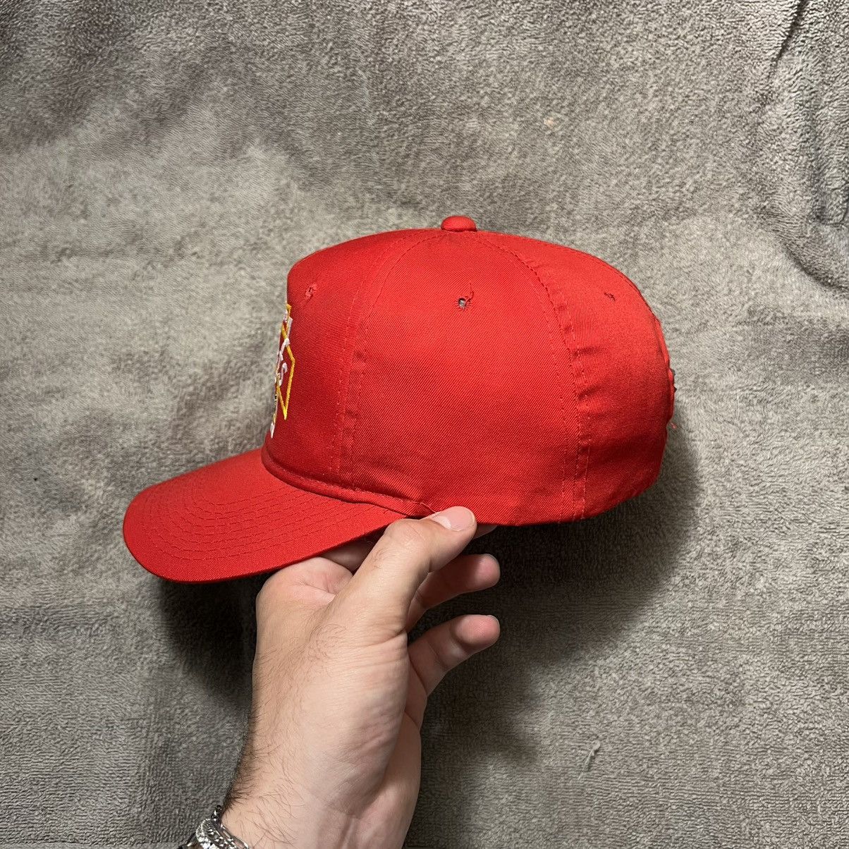 Drew Pearson × NFL × Vintage Vintage 90s Kansas City Chiefs SnapBack Hat Drew Pearson Size ONE SIZE - 3 Thumbnail