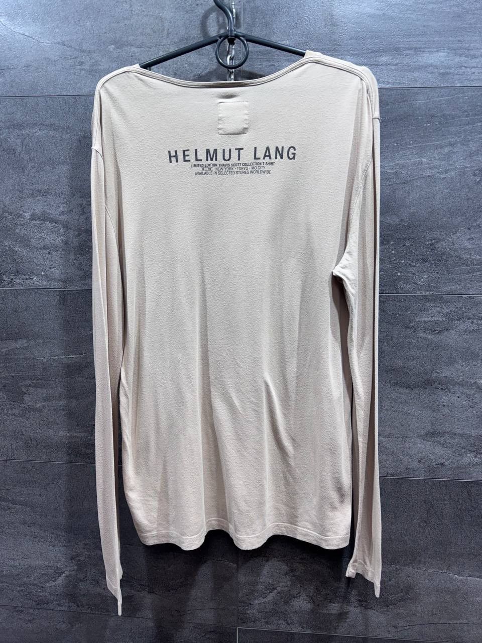 Helmut Lang Helmut Lang × Travis Scott Men’s Longsleeve T-Shirt Size S Size US S / EU 44-46 / 1 - 19 Thumbnail
