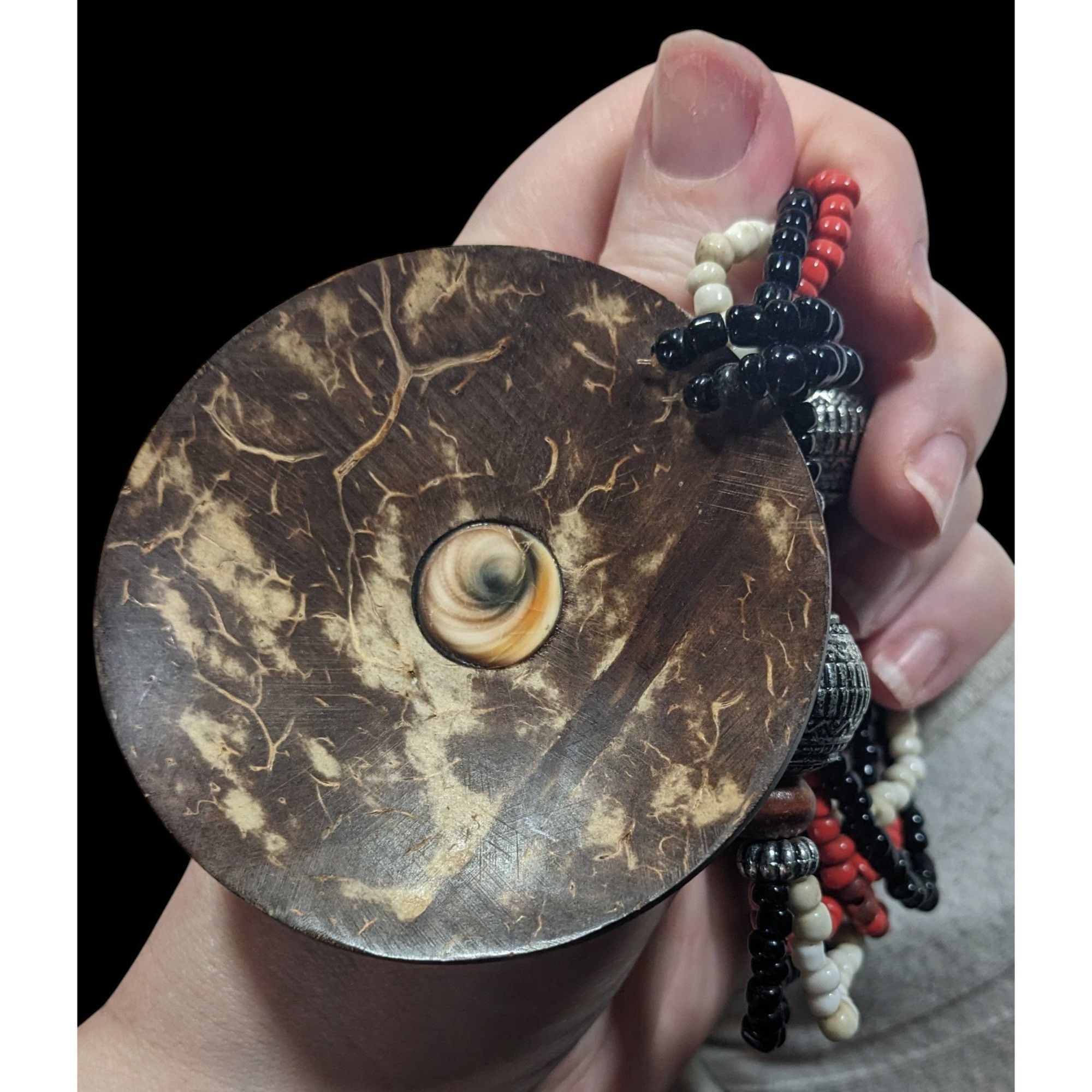 Other Beachy Bohemian Coco Wood Shell Pendant Necklace With Shell Size ONE SIZE - 7 Thumbnail