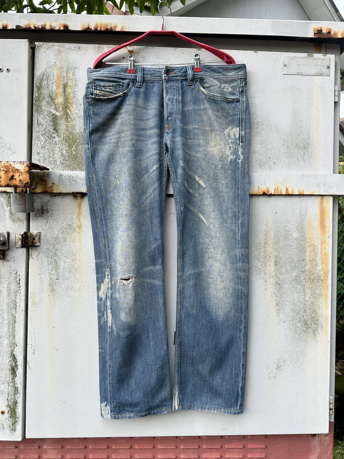 👹Vintage Diesel Viker THRASHED Baggy Jeans