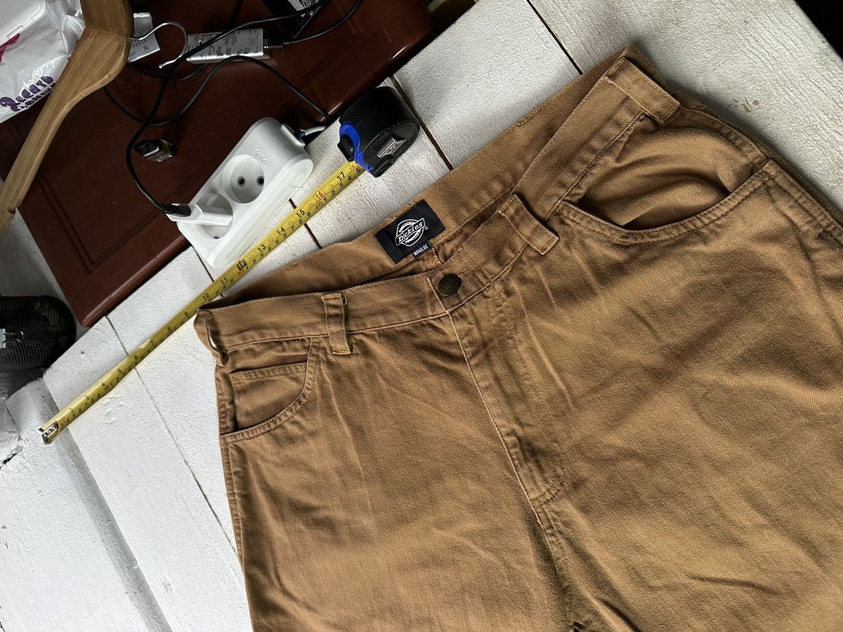 Dickies MUSTARD DICKIES 🚨 CARGO PANTS Y2K SK8 BAGGY MULTIPOCKET Size US 34 / EU 50 - 2 Thumbnail