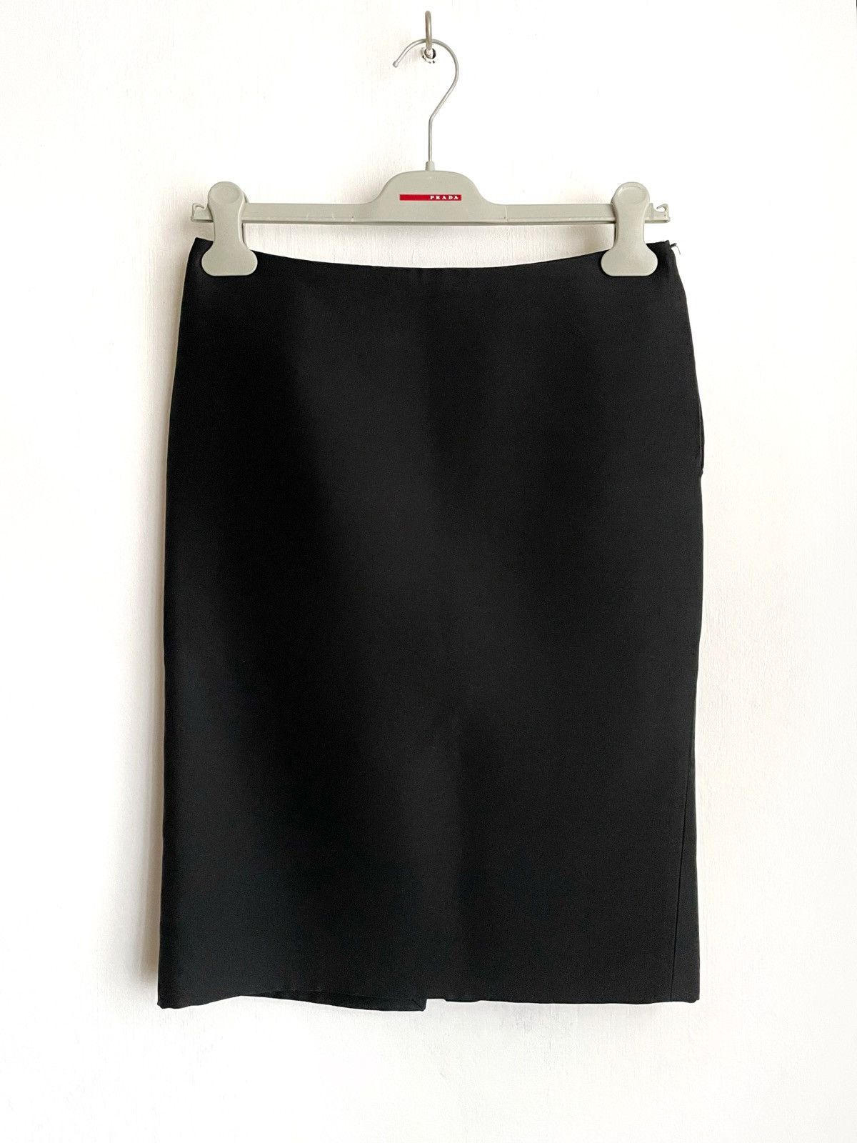 Jean Paul Gaultier Jean Paul Gaultier Black Midi Skirt IT42 M – Wool Silk Italy Size 28" / US 6 / IT 42 - 1 Thumbnail