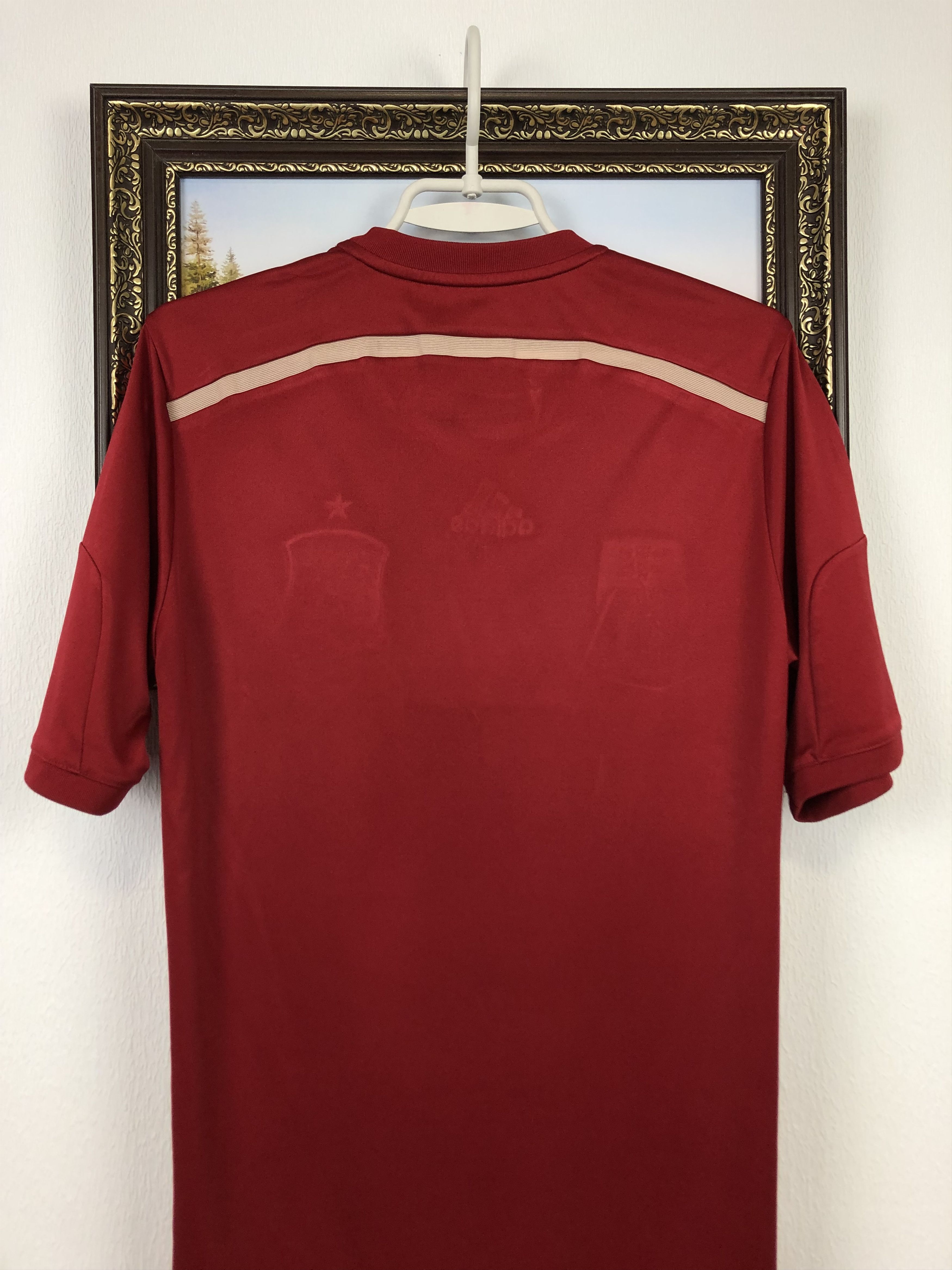 Adidas Spain Home football shirt 2014 Soccer Adidas Jersey Rare Size US S / EU 44-46 / 1 - 13 Thumbnail