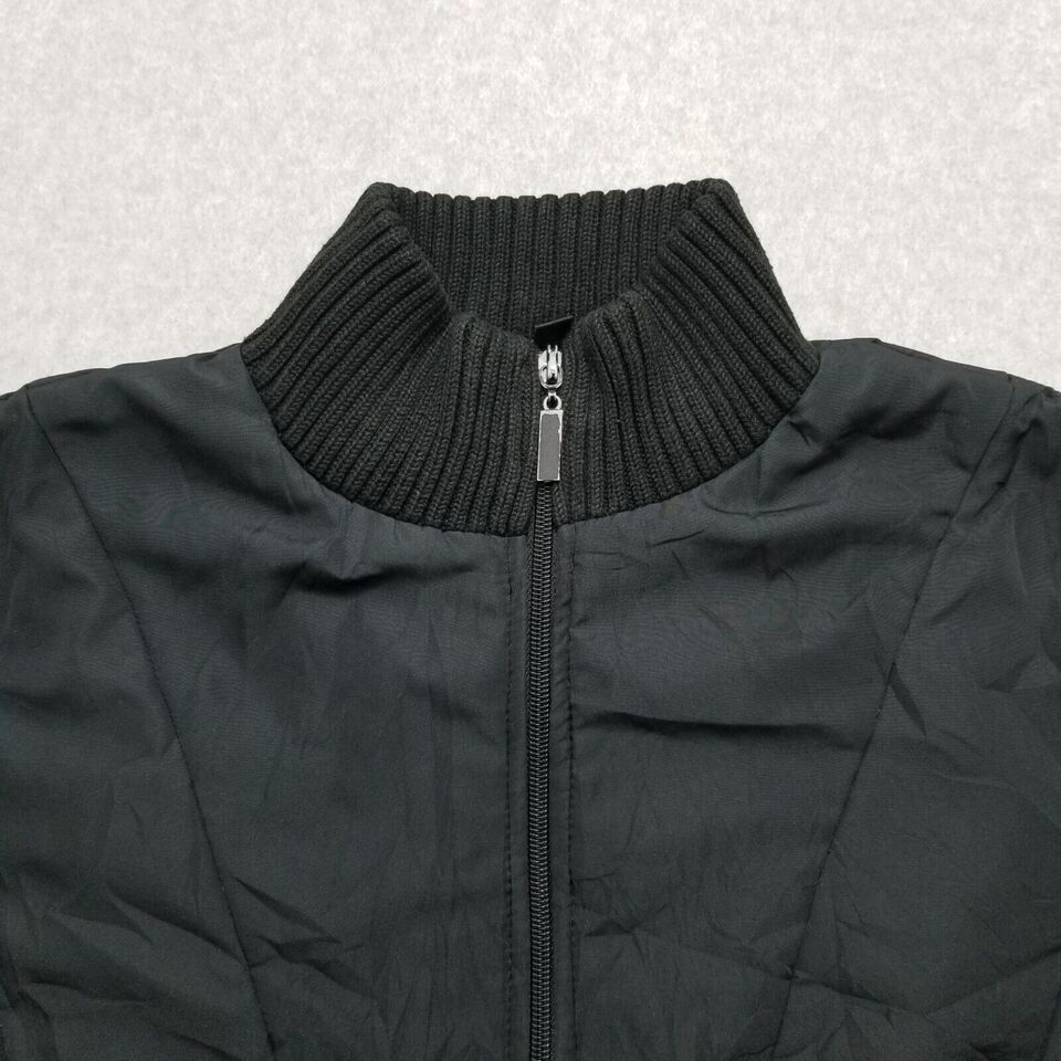 Other Carolyn Taylor Jacket Womens Medium Black Full Zip Pockets Size M / US 6-8 / IT 42-44 - 8 Thumbnail