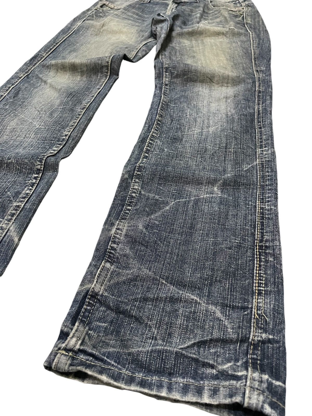 Japanese Brand × PPFM × semanticdesign Valleta Japan Honeycomb Mud Wash Jeans Size US 33 - 6 Thumbnail