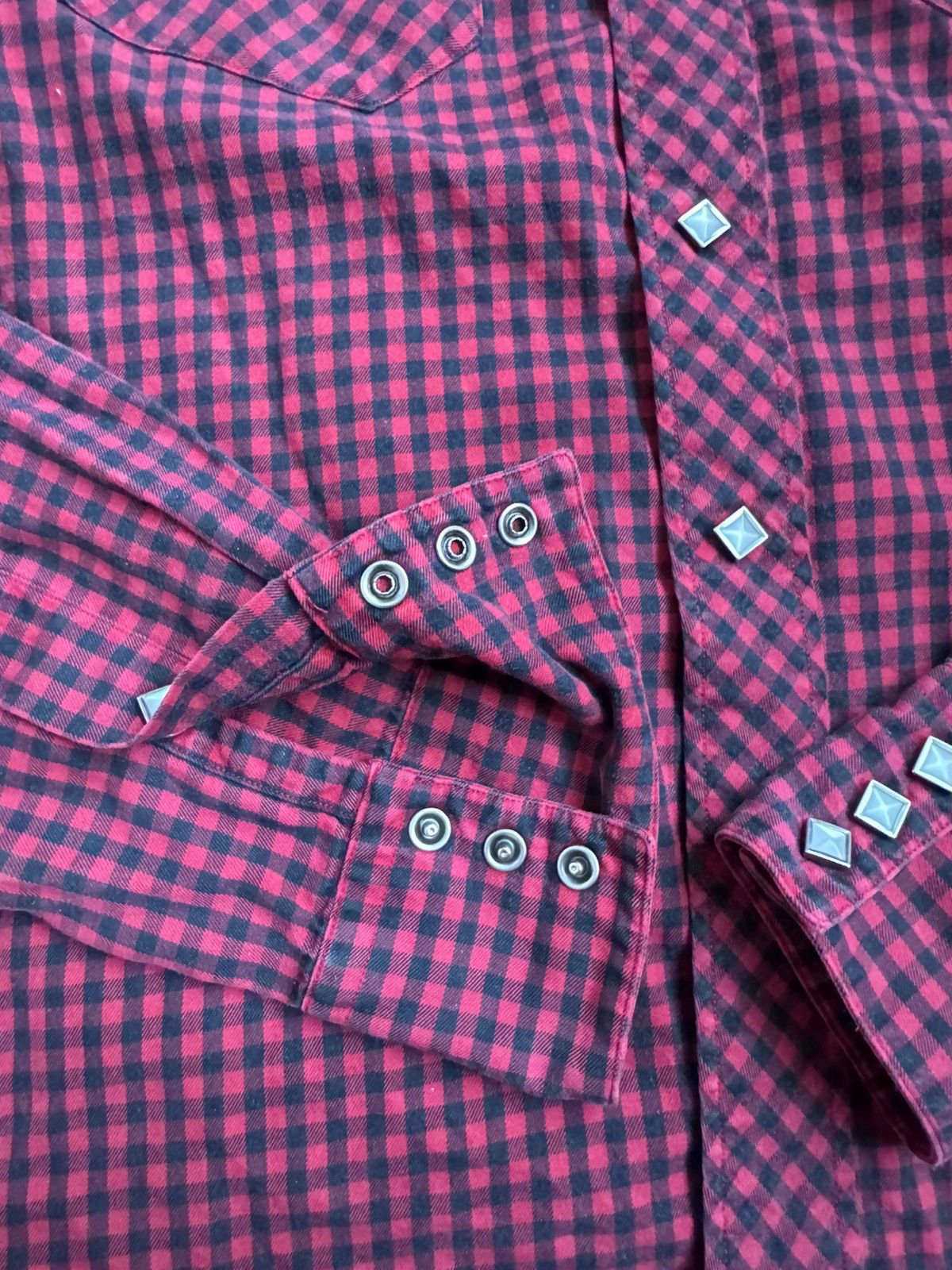Ralph Lauren Ralph Lauren Ladies Red/black Check Shirt UK Size 8 Size S / US 4 / IT 40 - 7 Thumbnail