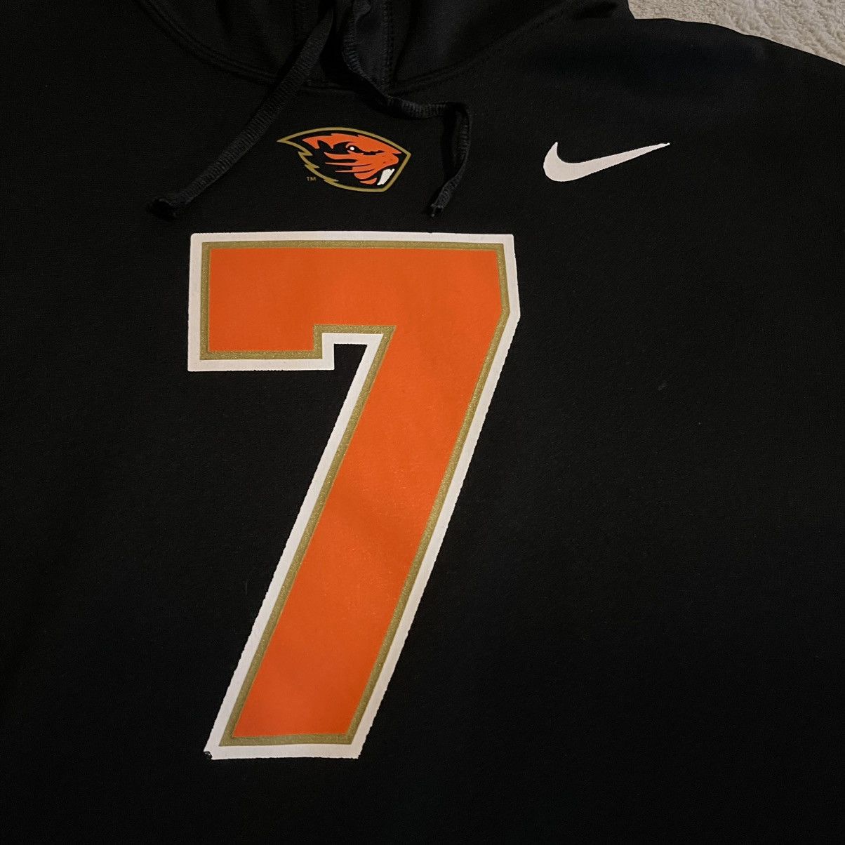 Nike Nike Oregon State Beavers Therma-Fit Hoodie Mens Black XL Size US XL / EU 56 / 4 - 5 Thumbnail