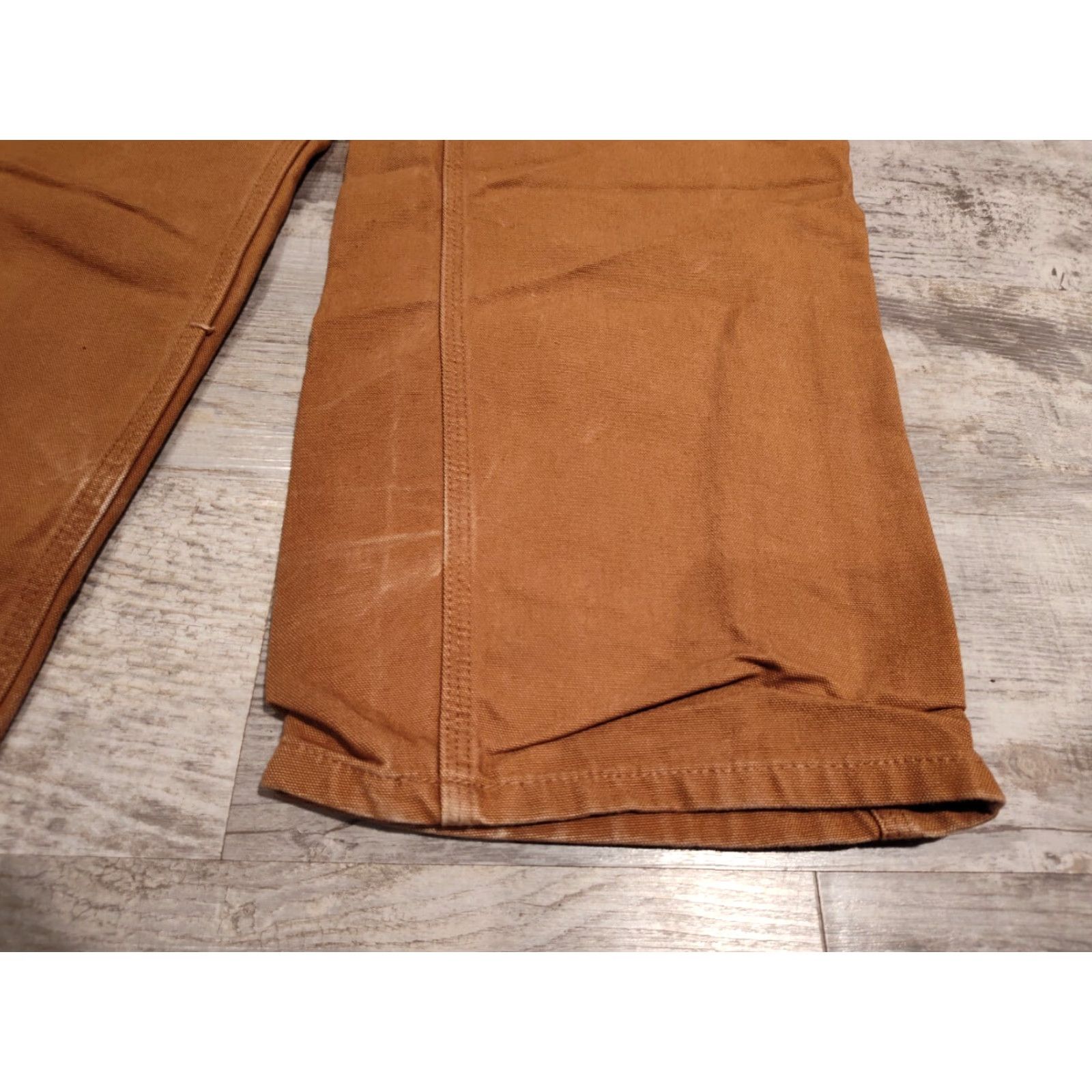Carhartt Carhartt Regular Fit Duck Work Pants 38 x 32 Brown Carpenter Style Mens Size US 38 / EU 54 - 2 Thumbnail