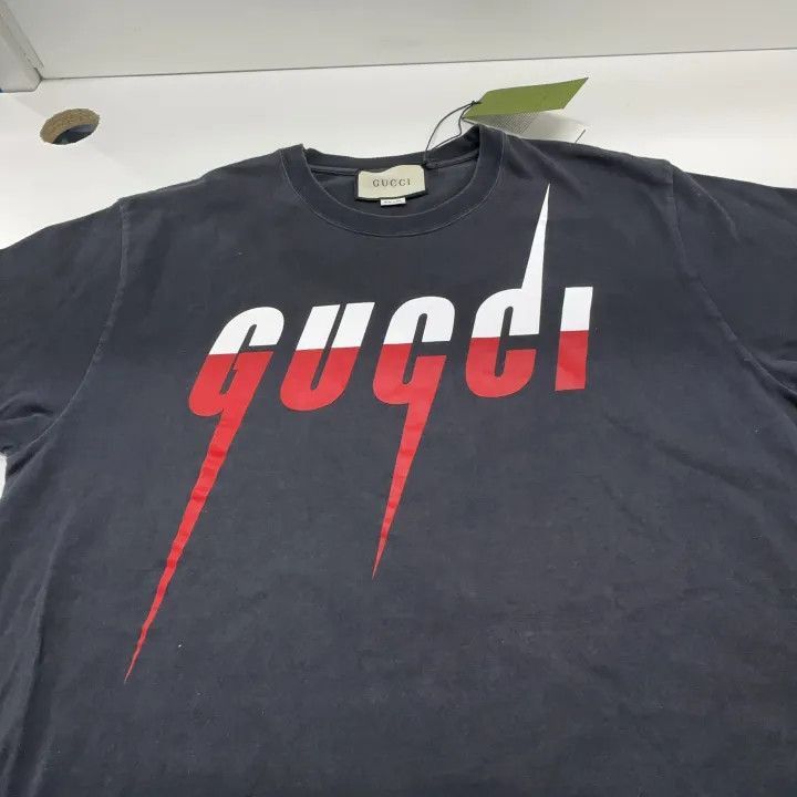 Gucci Gucci Gucci Blade Print Short Sleeve T-Shirt for Men -2506 Size US XXL / EU 58 / 5 - 3 Thumbnail