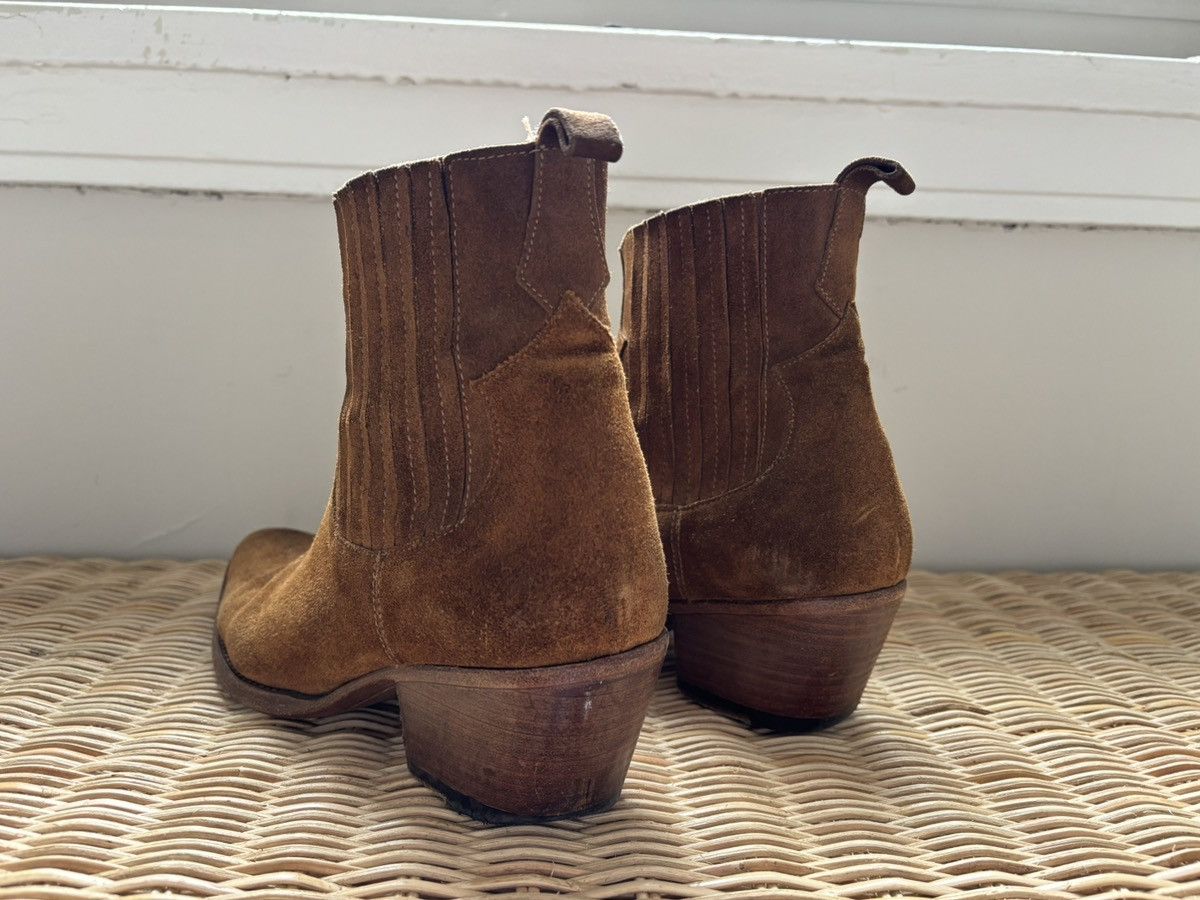 Maje Maje brown suede cowboy western boots Size US 9 / IT 39 - 3 Thumbnail