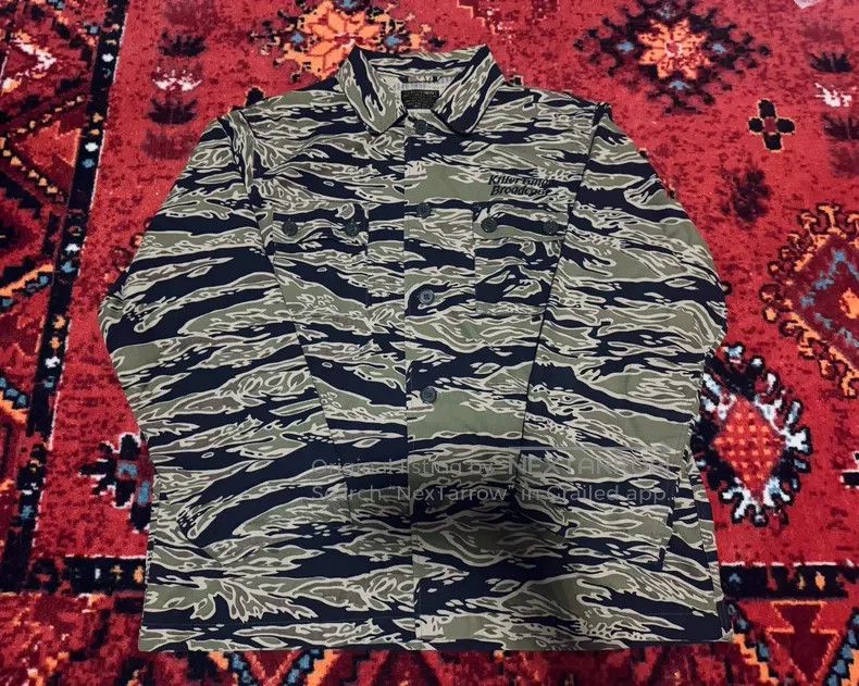 Wacko Maria Wacko Maria Tiger-patterned camouflage jacket Size US M / EU 48-50 / 2 - 2 Thumbnail