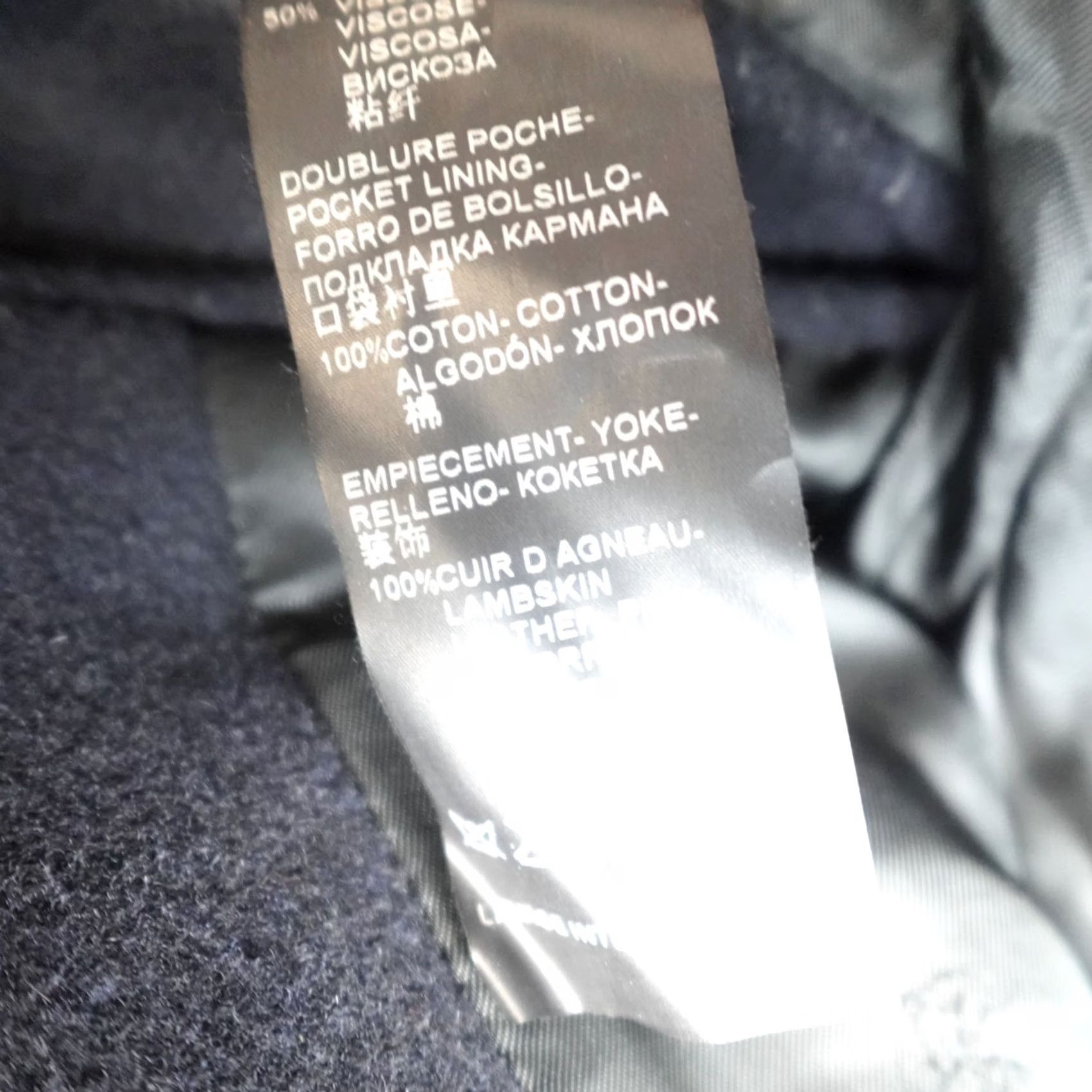 The Kooples The Kooples Coat Pea Blue Wool Blend Double Breasted 38 Wool Navy Trim Mens Jacket Coat Size US XXS / EU 40 - 5 Thumbnail