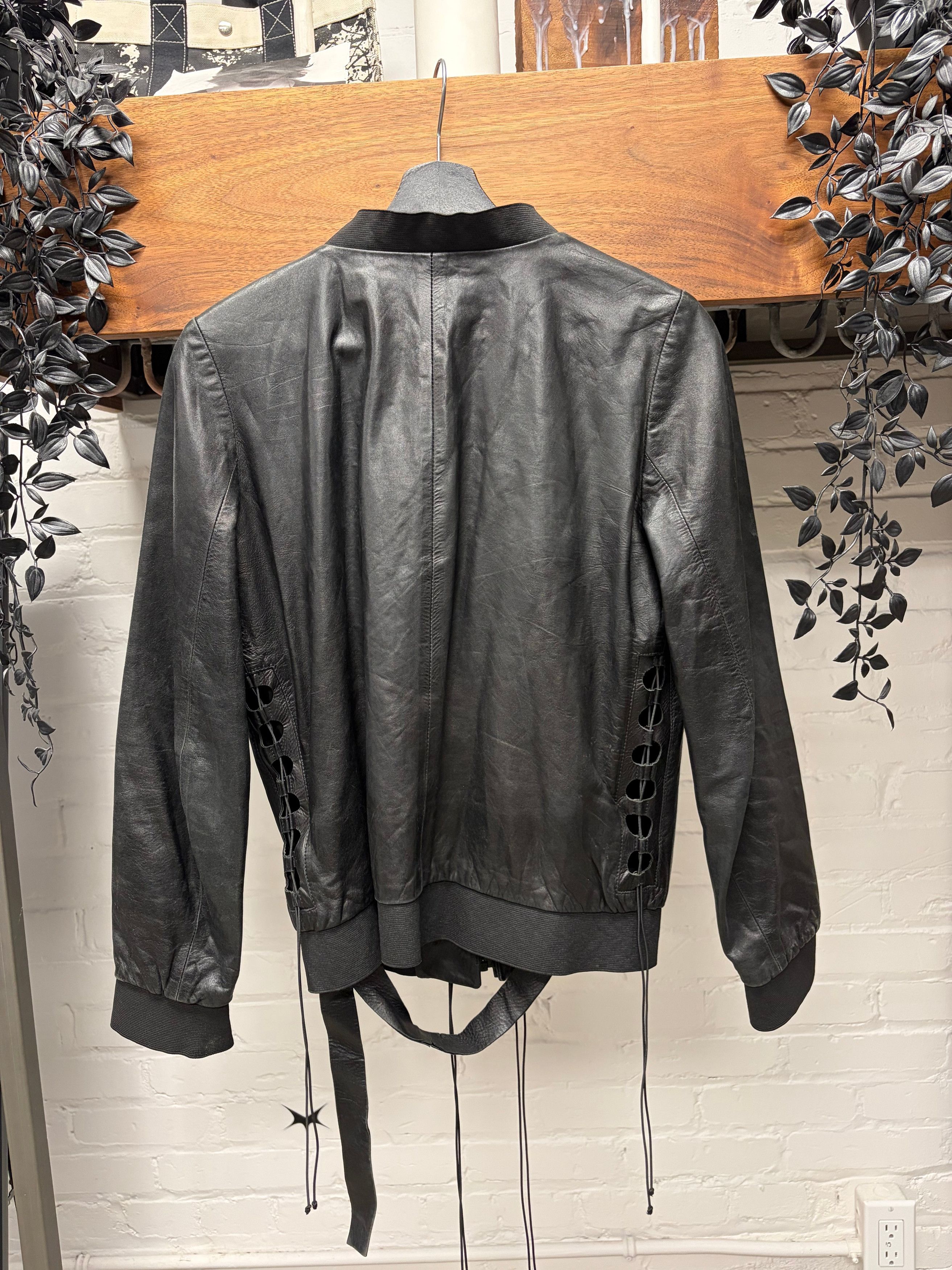 Helmut Lang SAMPLE SS2001 Helmut Lang ‘Corset Bondage’ Lambskin Leather Jacket Size US S / EU 44-46 / 1 - 6 Thumbnail