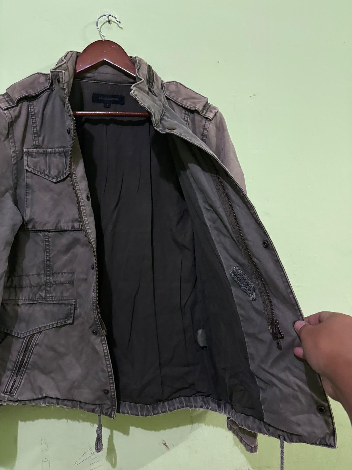 14th Addiction × JACKROSE Jack Rose M65 Field Jacket Distressed Military fashion Size US M / EU 48-50 / 2 - 6 Thumbnail