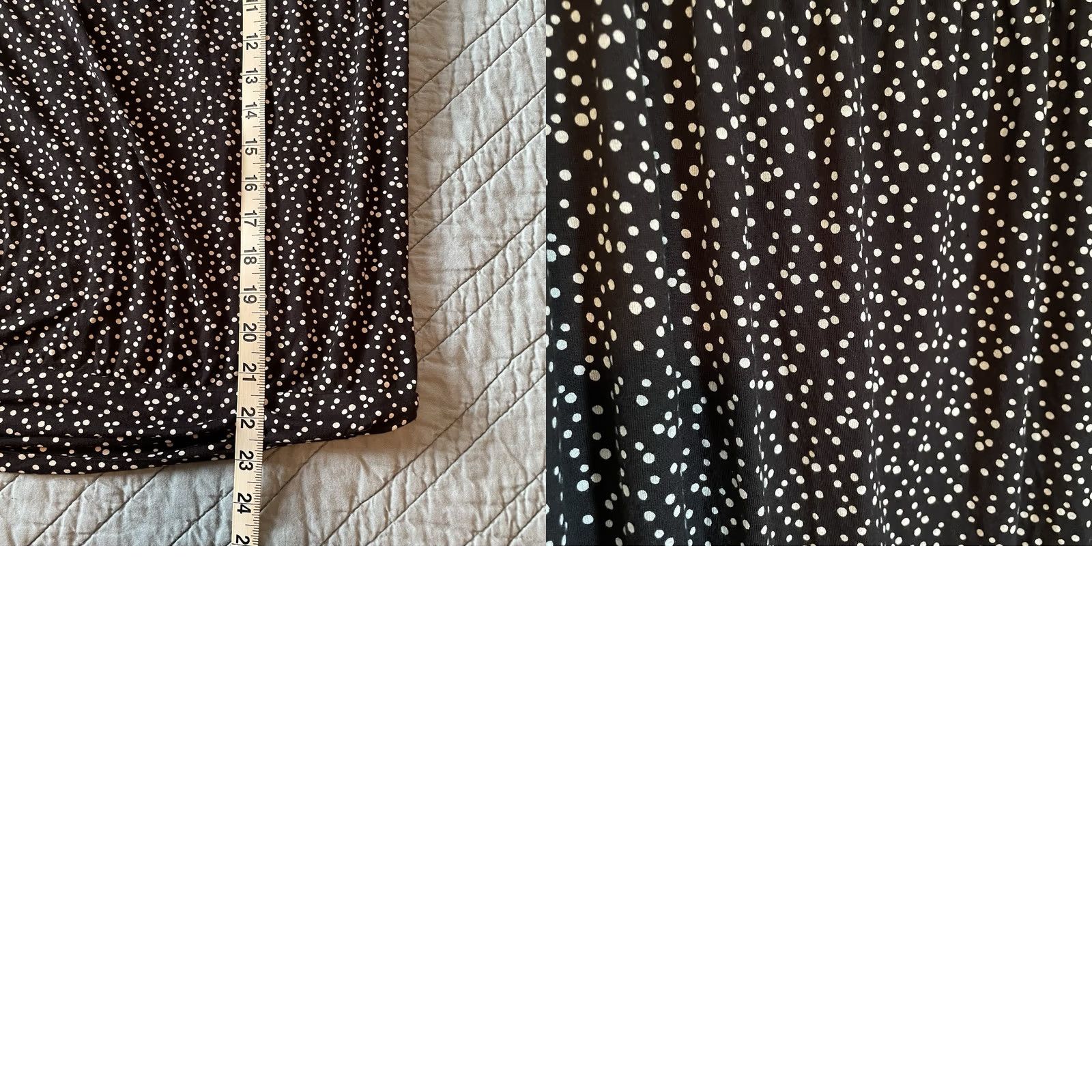 Loft LOFT outlet Polka Dot Tank Top blouse Women's S Black Sleeveless Casual Work Size S / US 4 / IT 40 - 8 Thumbnail