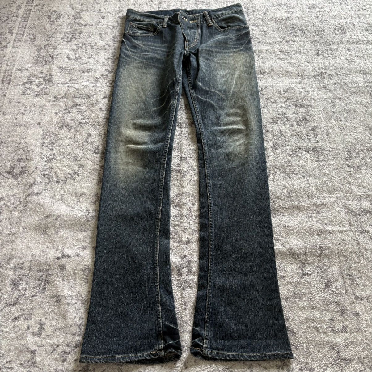 Le Grande Bleu (L.G.B.) L.G.B 'Wolf' Distressed Biker Denim
