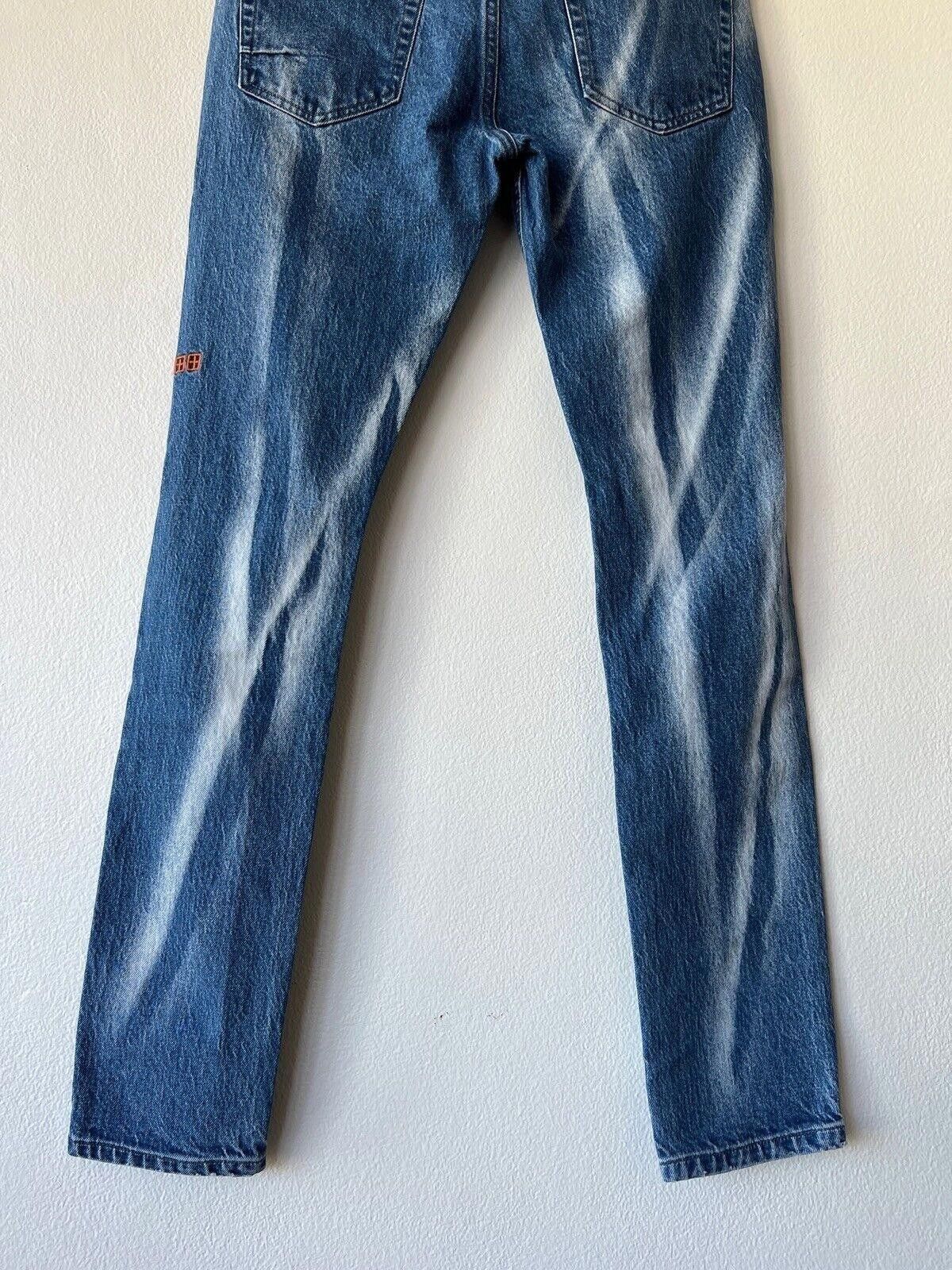 Ksubi new Ksubi mens denim jean 32 Van Winkle blue trashed kaos Size US 32 / EU 48 - 7 Thumbnail